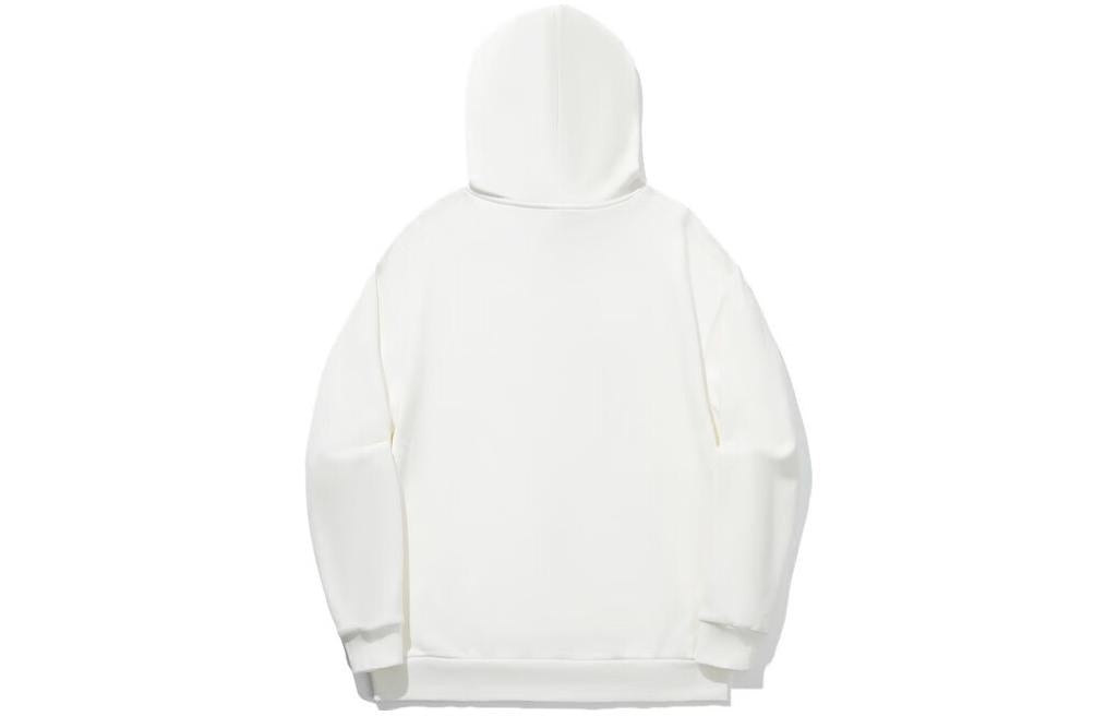 Li-Ning Box Logo Hoodie 'White' AWDTD01-1 - 2