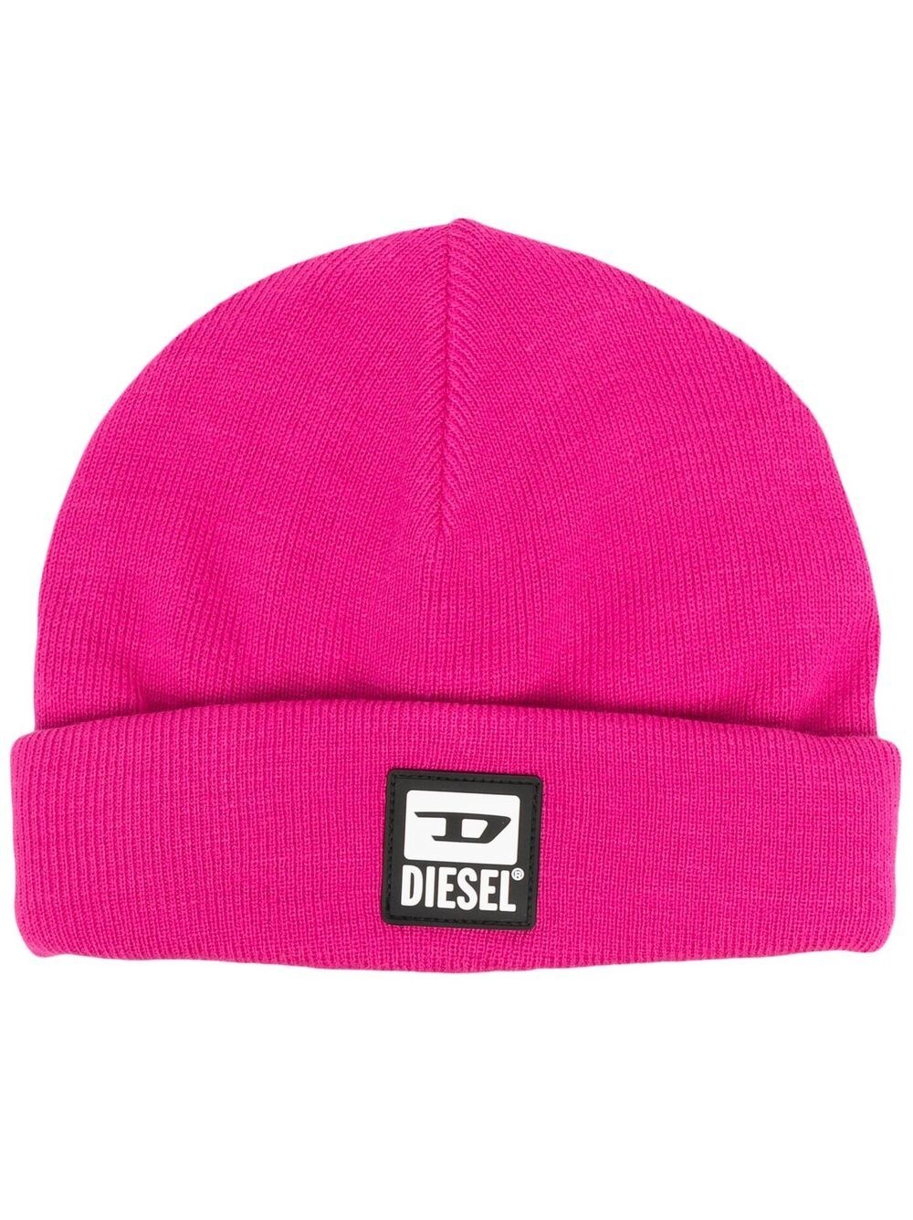 logo patch beanie - 1