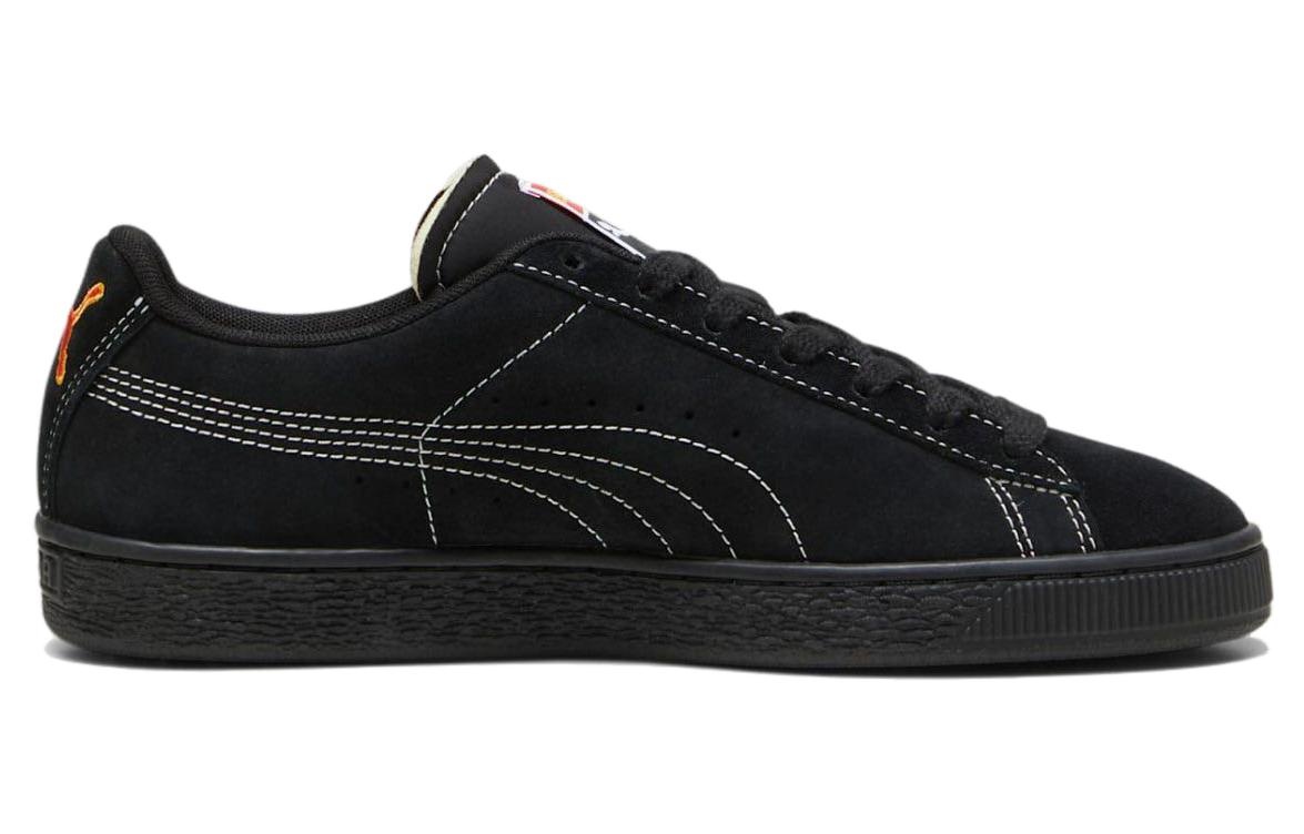 PUMA x Butter Goods Suede Classic Shoes 'Black Red' 396127-01 - 2