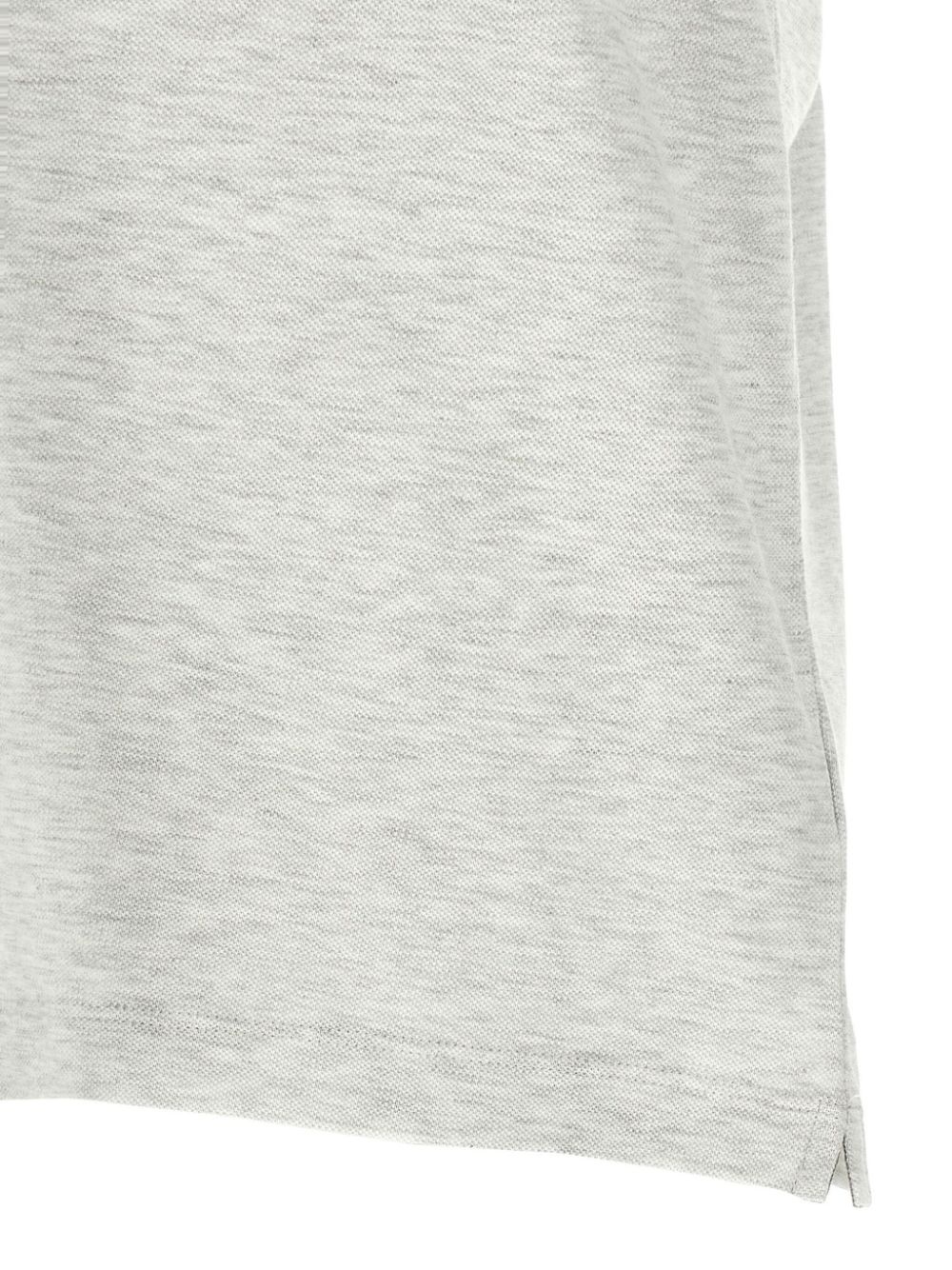 logo piqué polo shirt - 4