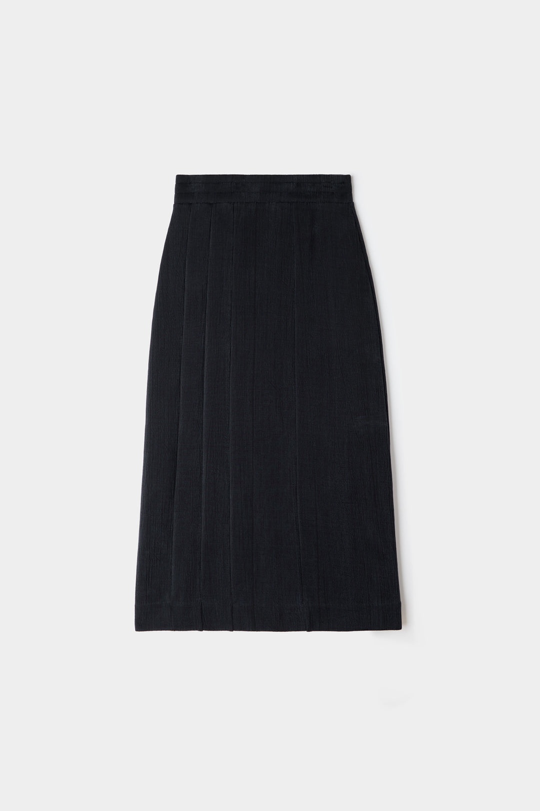 BONDED PANEL SKIRT / dark blue - 1