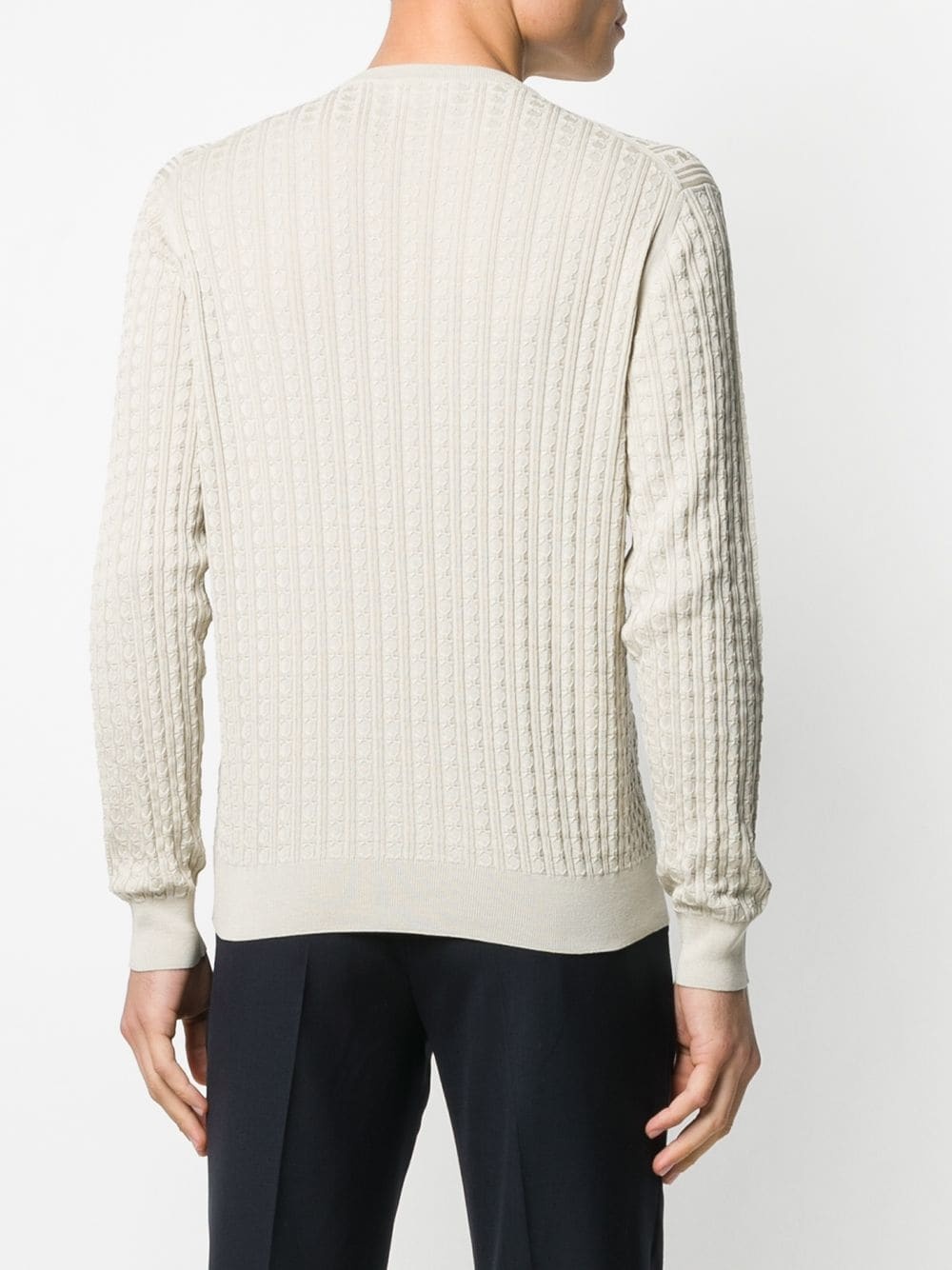 Gancini intarsia jumper - 4