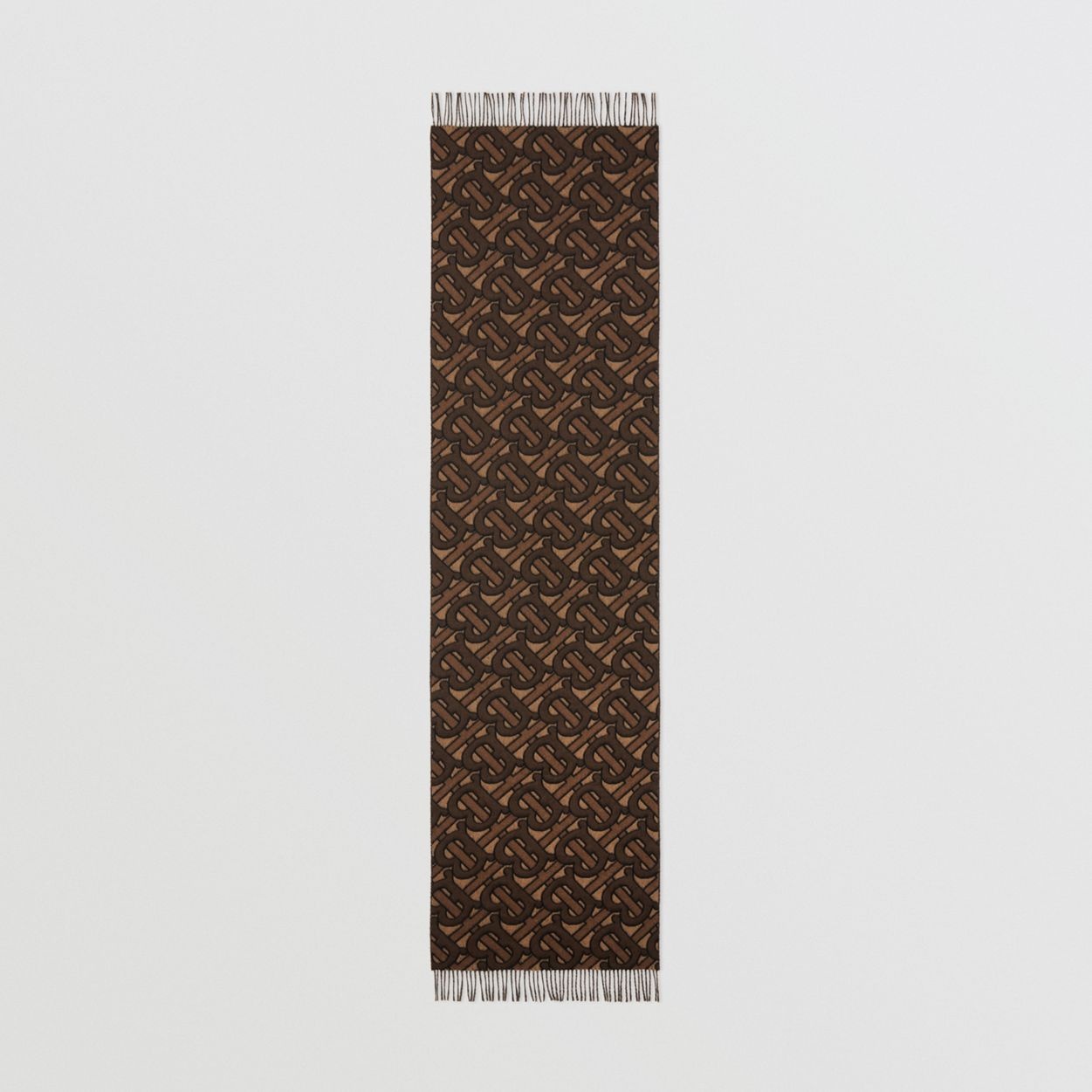 Monogram Cashmere Jacquard Scarf - 6