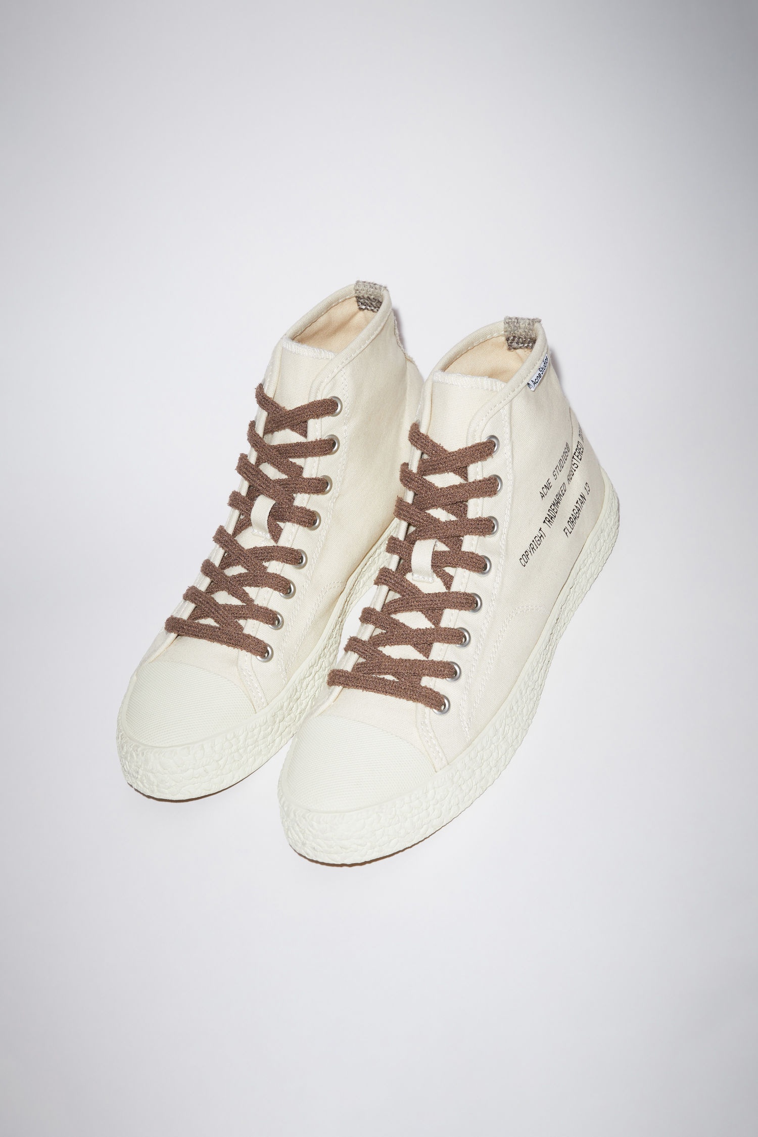 Canvas sneakers - Off white/off white - 2