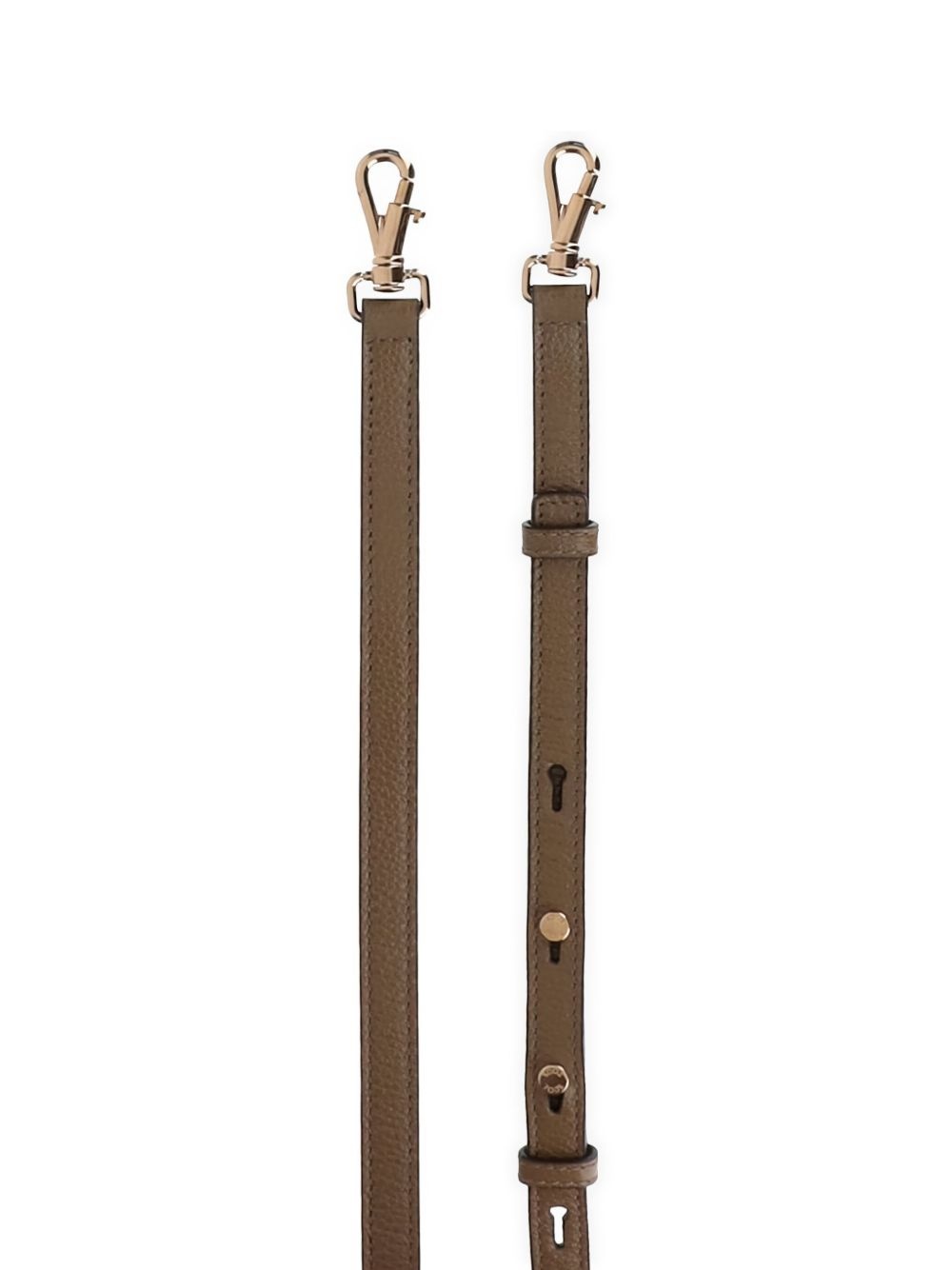 leather T-buckle shoulder bag - 4