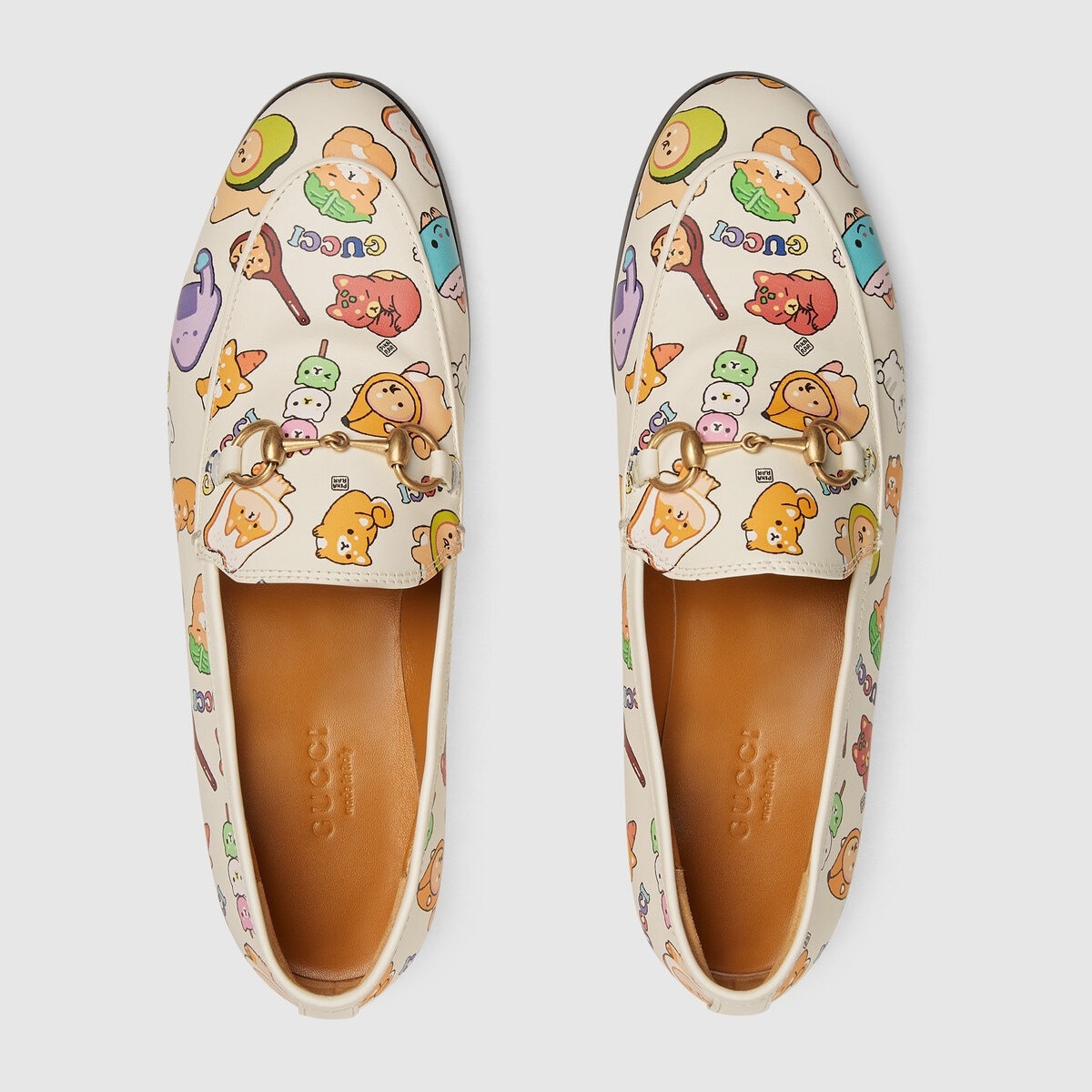 Women's Gucci Jordaan animal print loafer - 4