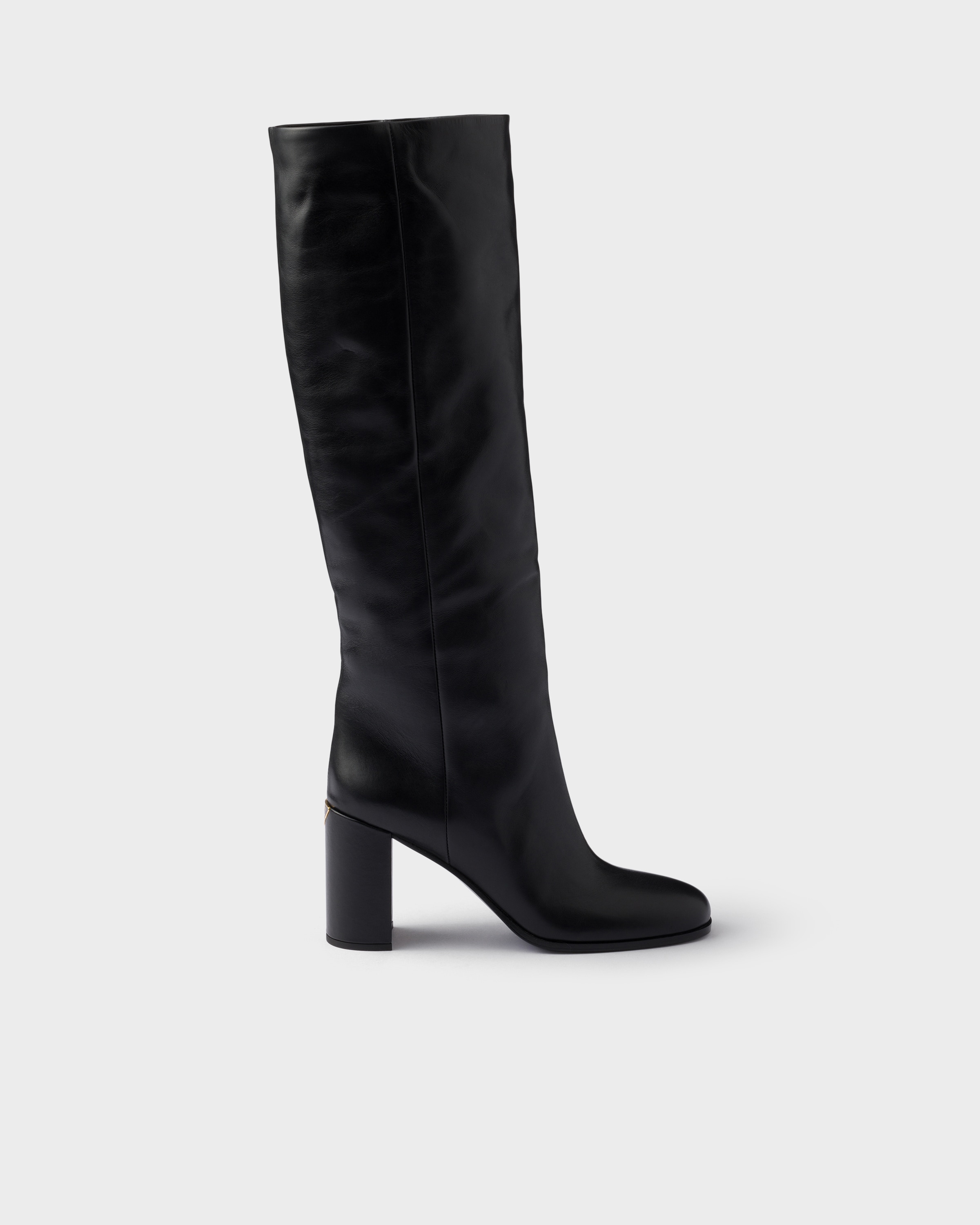 Heeled leather boots - 2