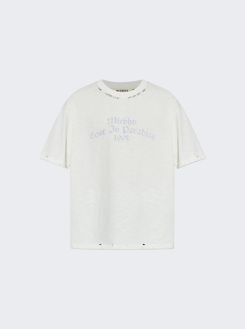 Lost In Paradise Tee Off White 1