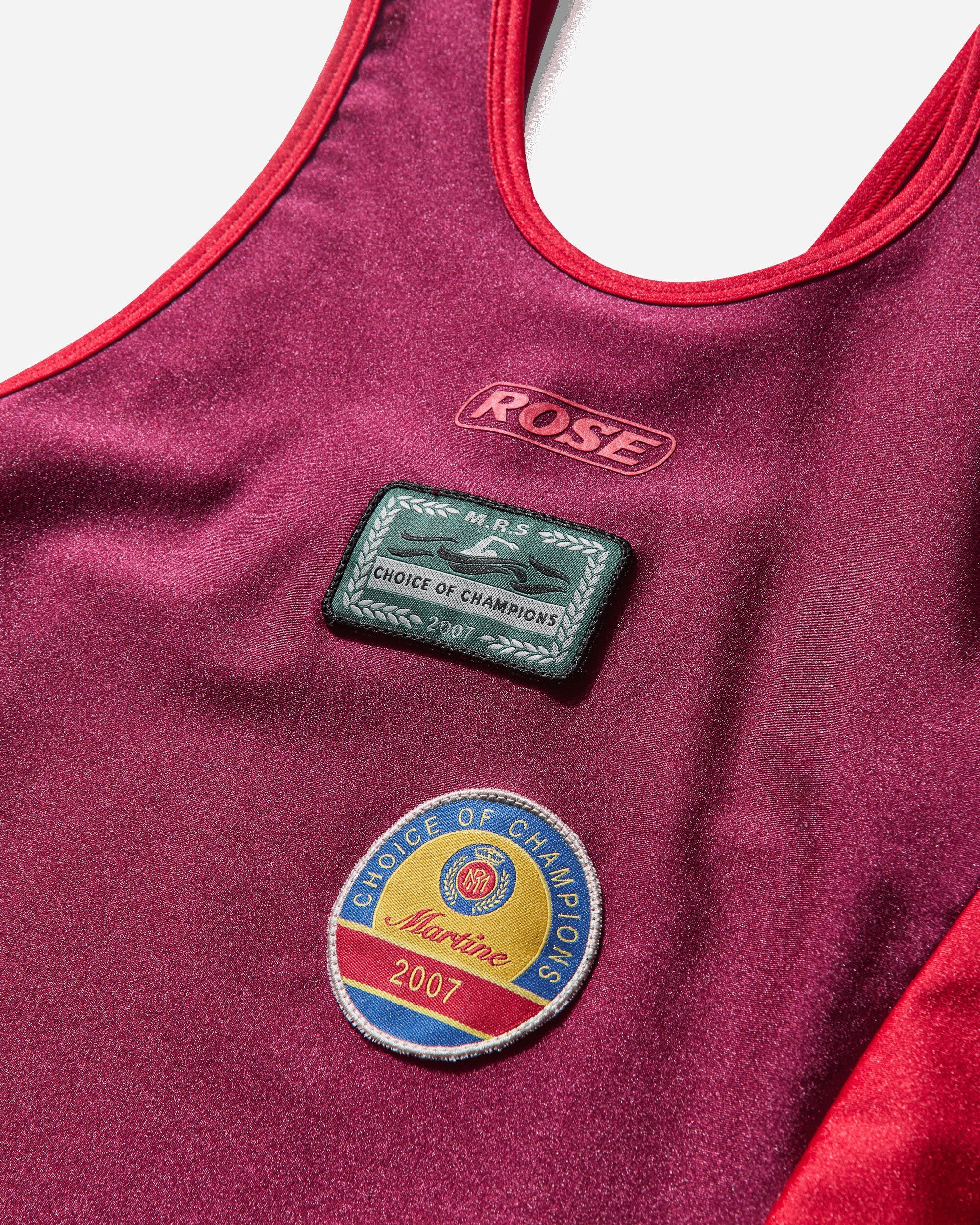 Women's Swim Vest Red / Burgundy - 3