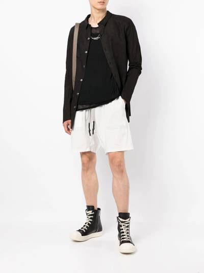 Isaac Sellam drawstring cotton shorts outlook