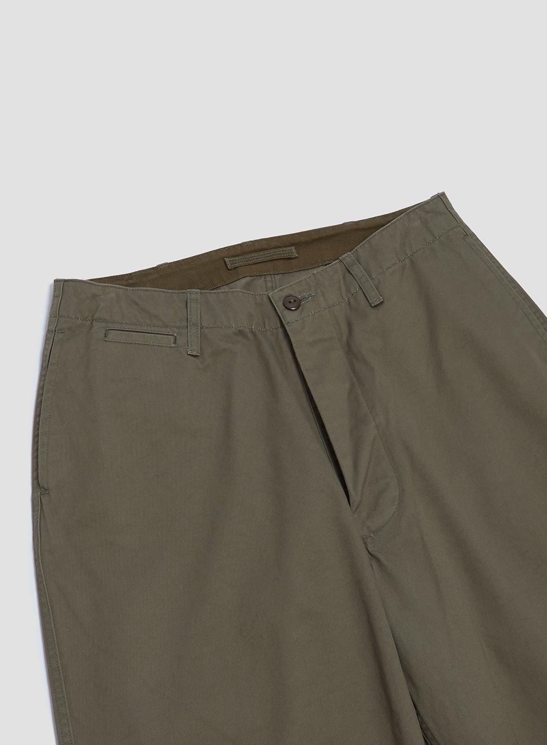 Basic Chino Pant in Green - 7