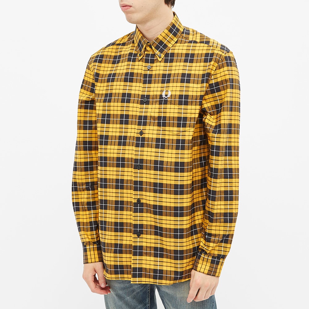 Fred Perry Authentic Button Down Tartan Shirt - 4