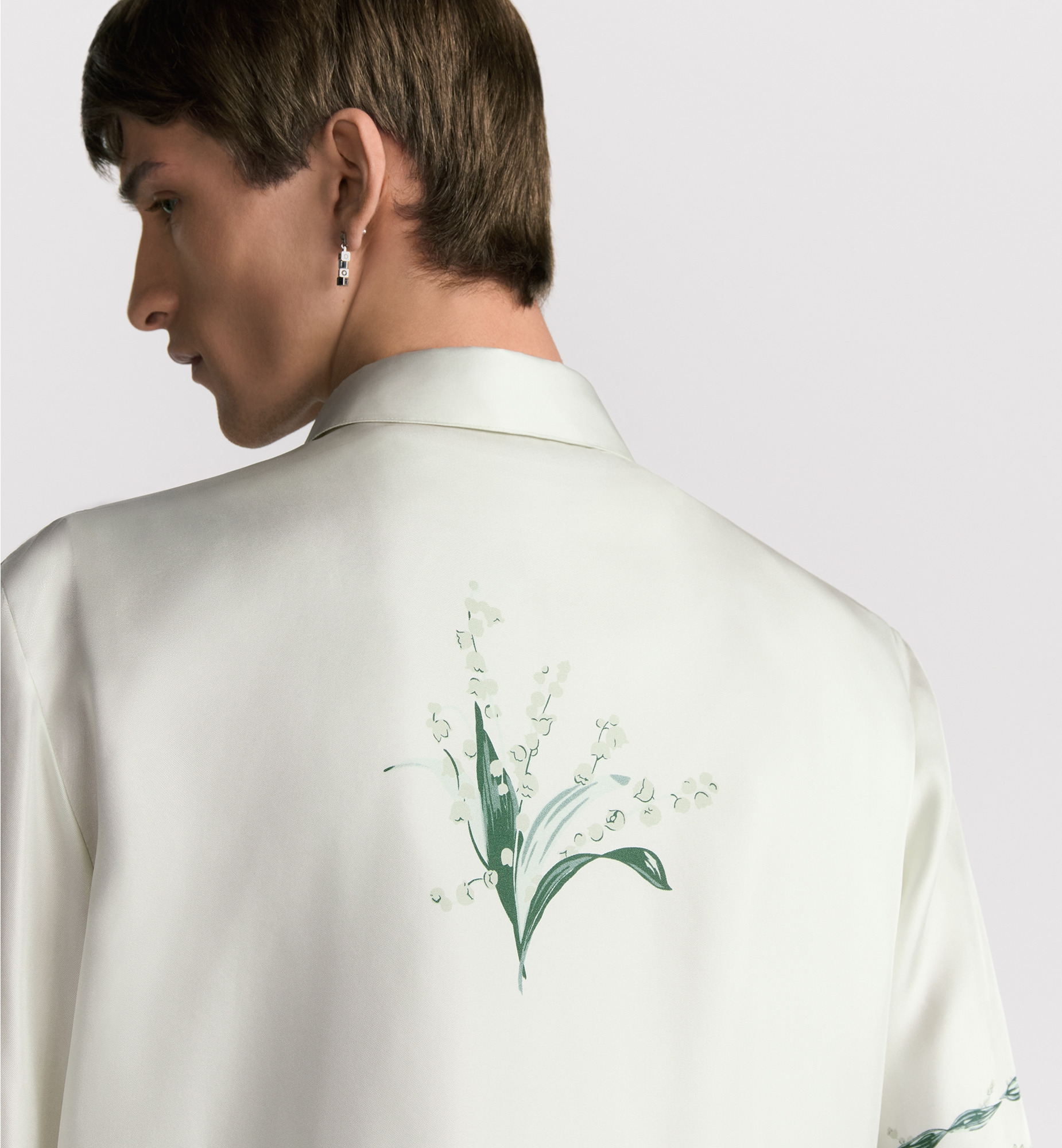 Christian Dior Couture Lily of the Valley Short-Sleeved Shirt - 4