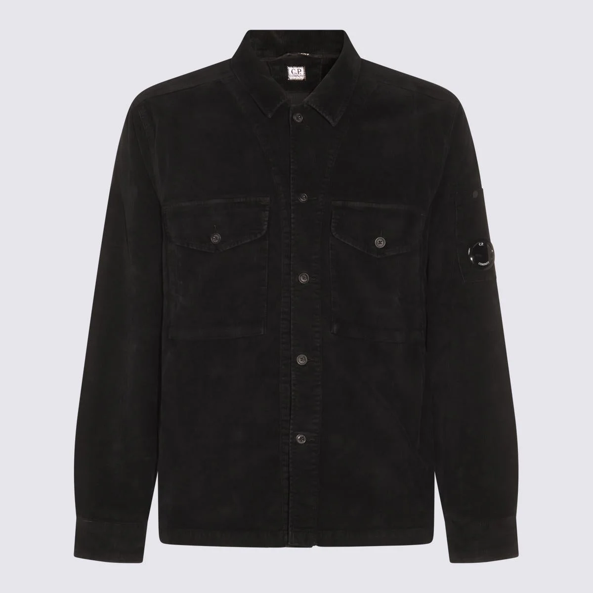C.P. Company Black Cotton Shirt - 1