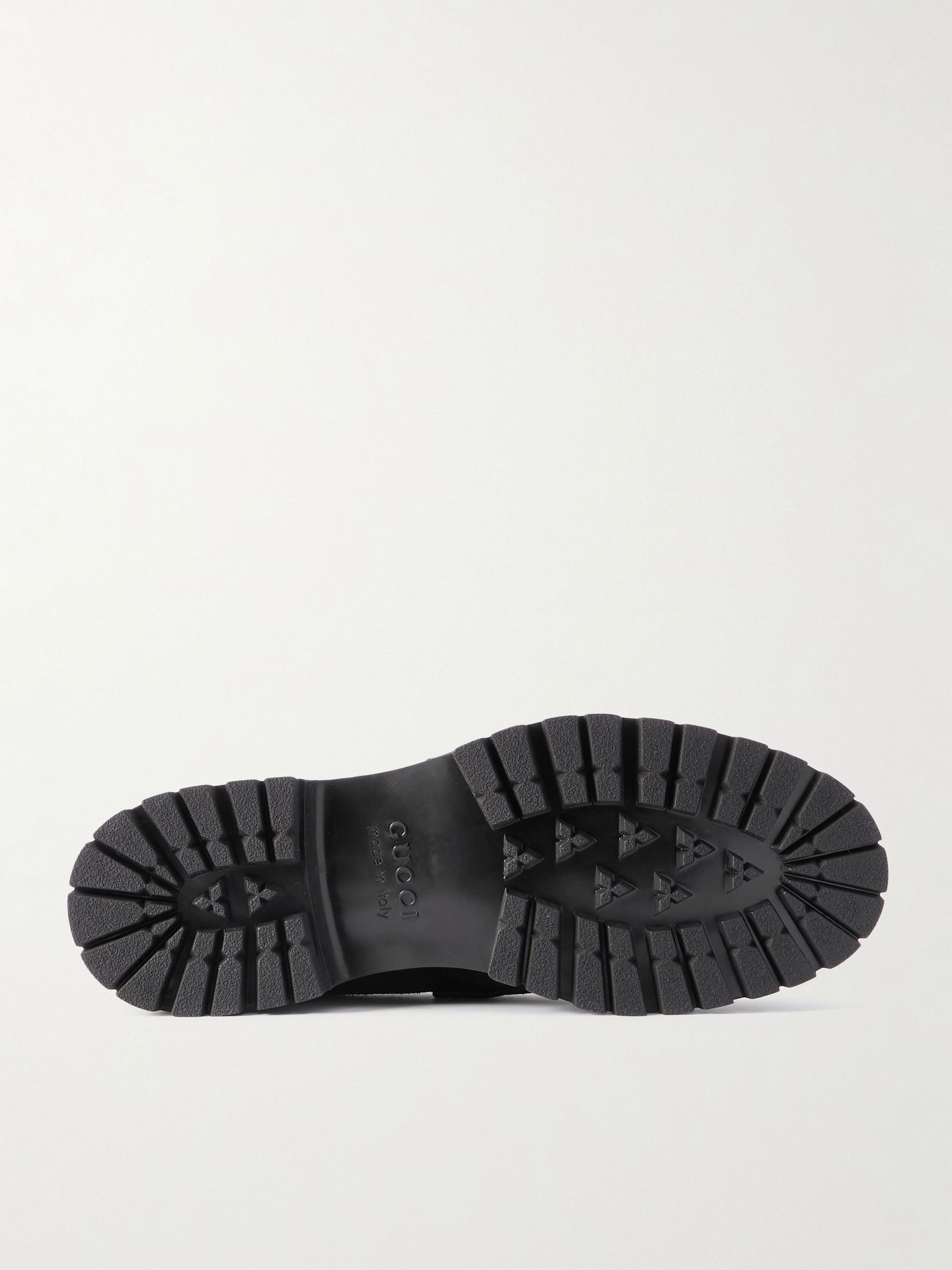 Sylke Horsebit-Embellished Suede Loafers Black - 3
