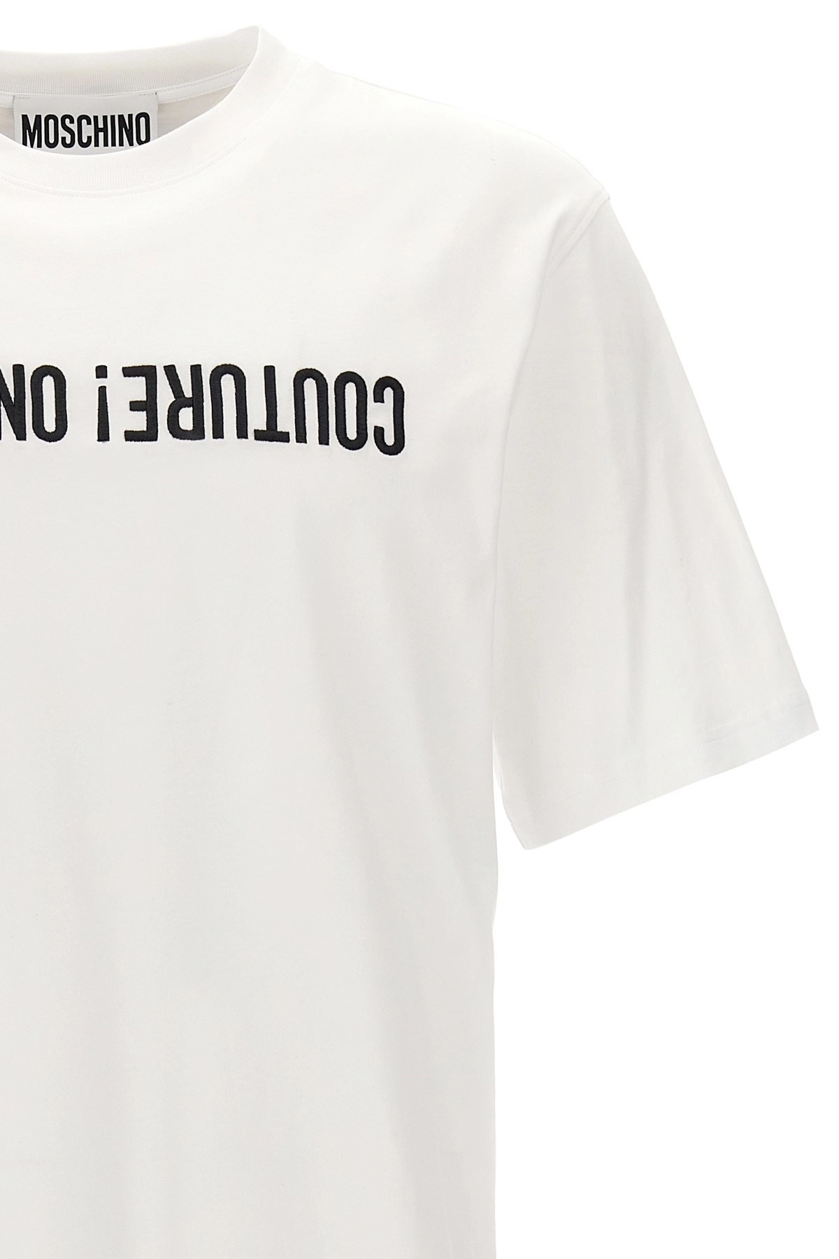 Logo embroidery t-shirt - 3