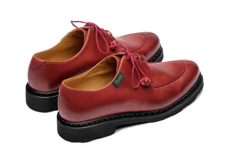Paraboot Veley Red Silk - Rubber Sole outlook