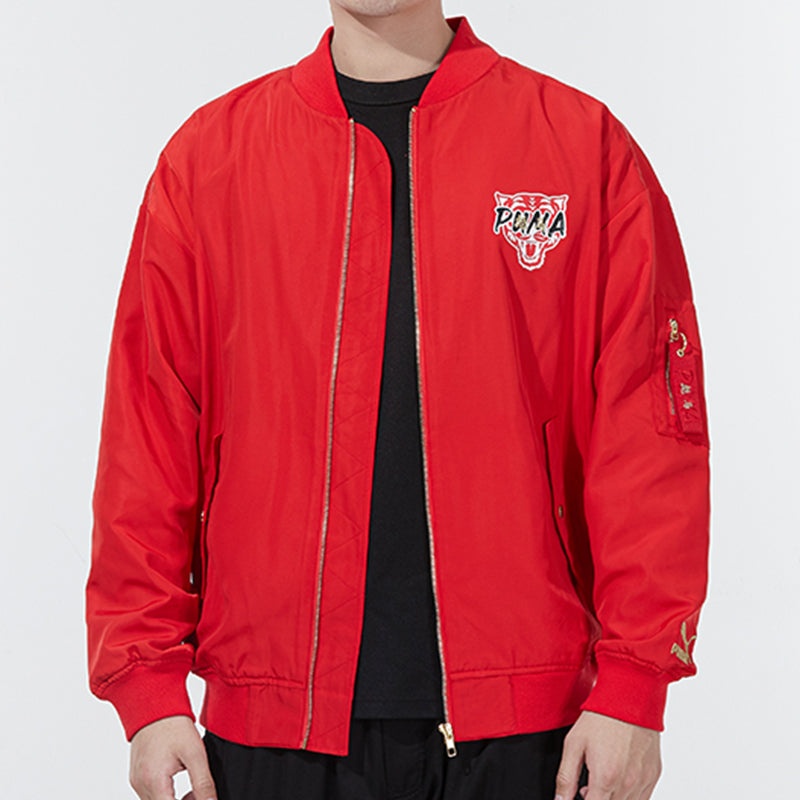 PUMA Athleisure Casual Sports Windproof Jacket Red 534668-11 - 3