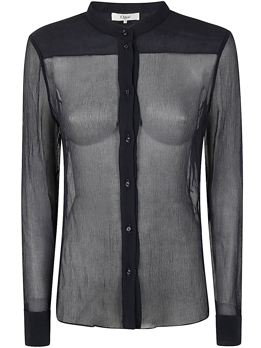 Chloe Women Silk Crepon Shirt - 6