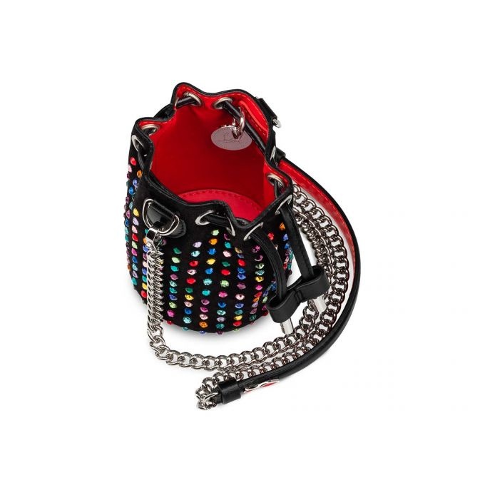Marie Jane Bucket BLACK-MULTI/BLACK - 2