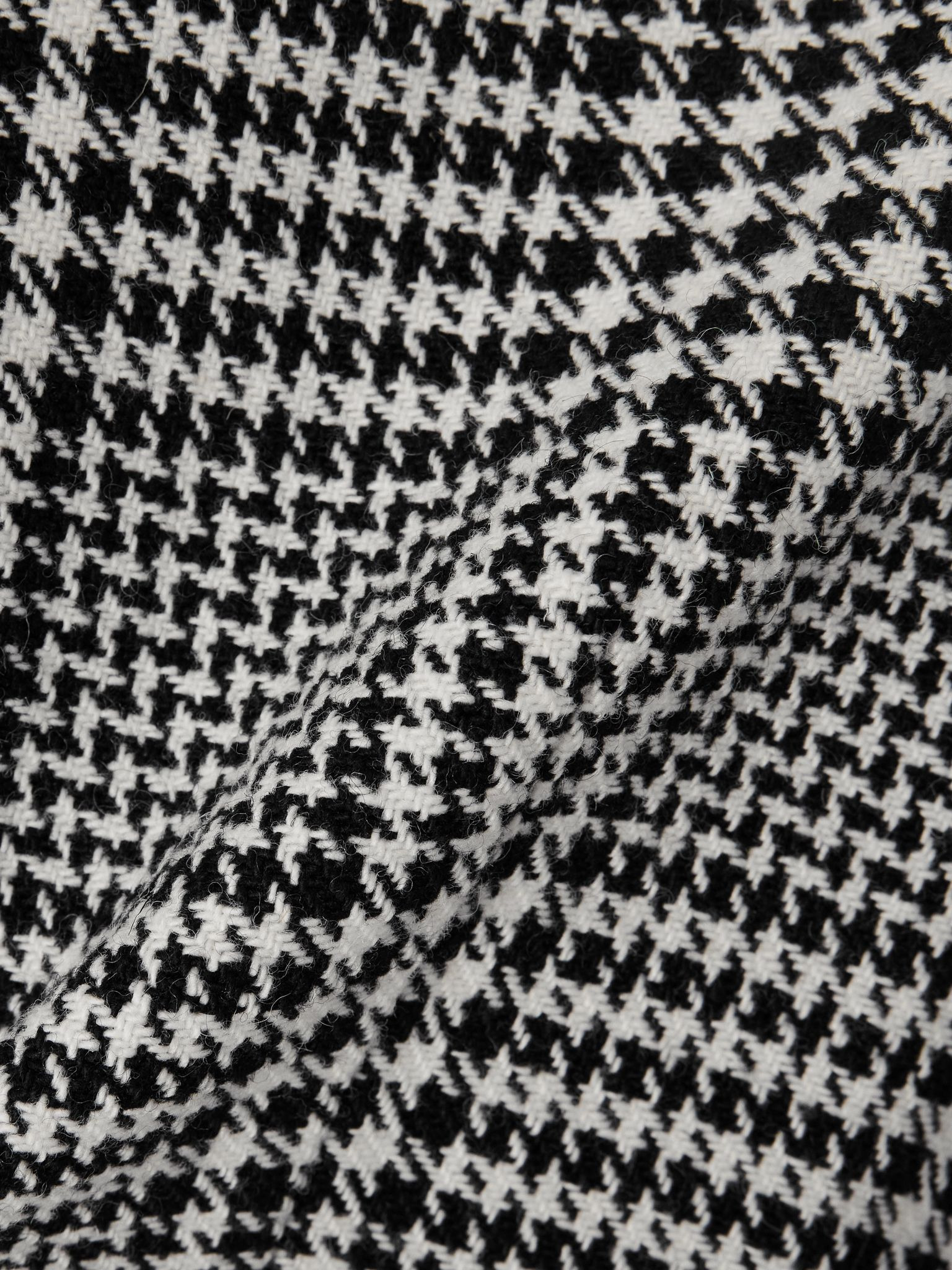 Crystal-embellished houndstooth jacket Gray - 4