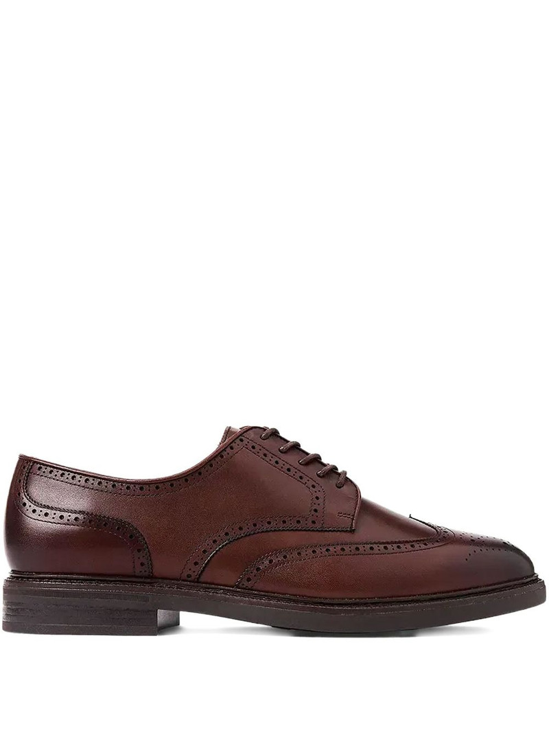brogue-detailing lace-up shoes 1