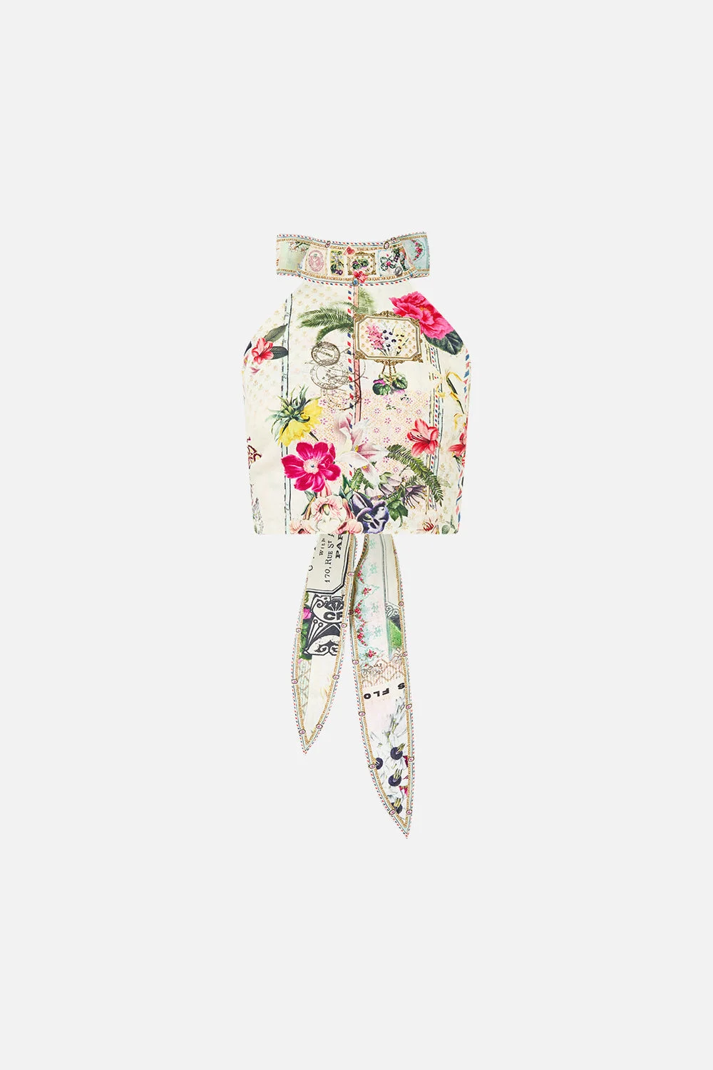 HALTER TIE BACK TOP LA BELLE BOTANIQUE - 1