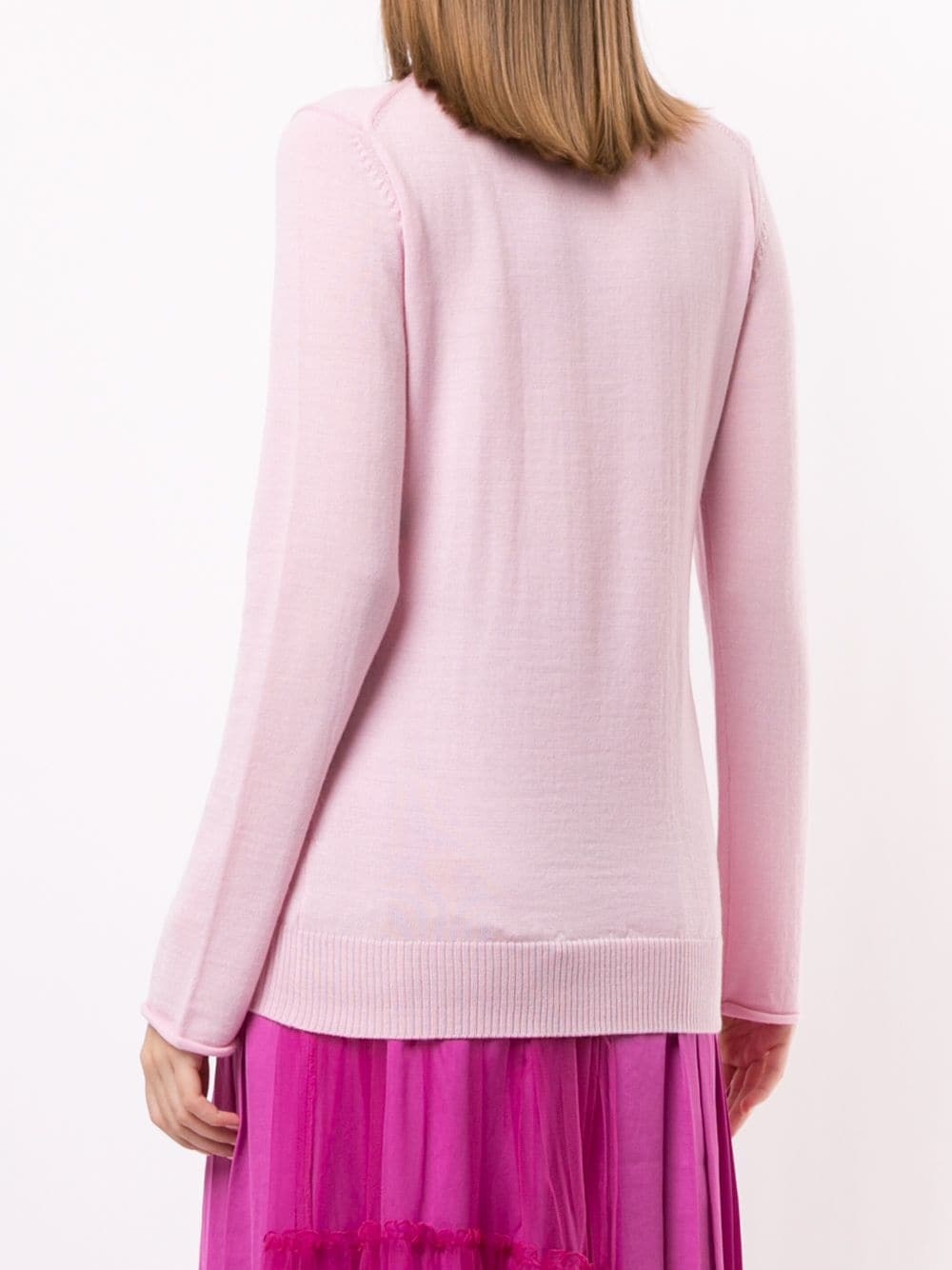 turtle neck knit jumper - 4