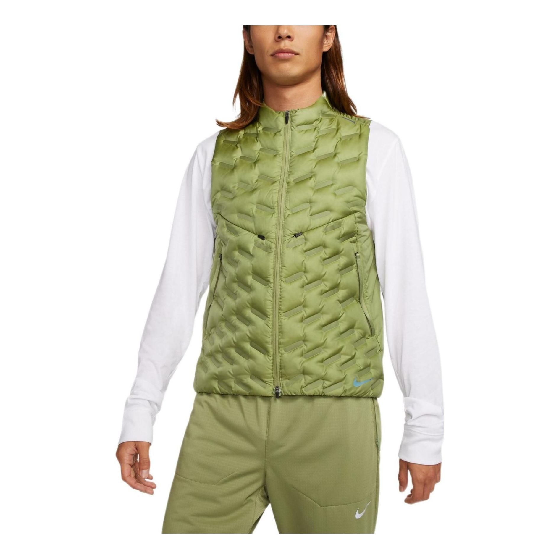 Nike Therma-FIT ADV Repel Down-Fill Running Vest 'Green' DD5696-334 - 1