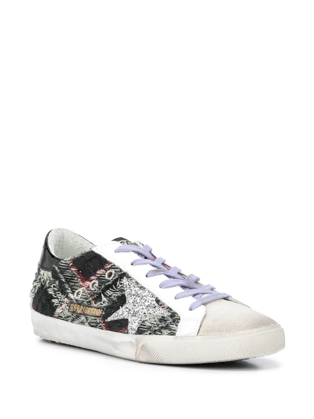 Superstar check pattern  sneakers  - 2