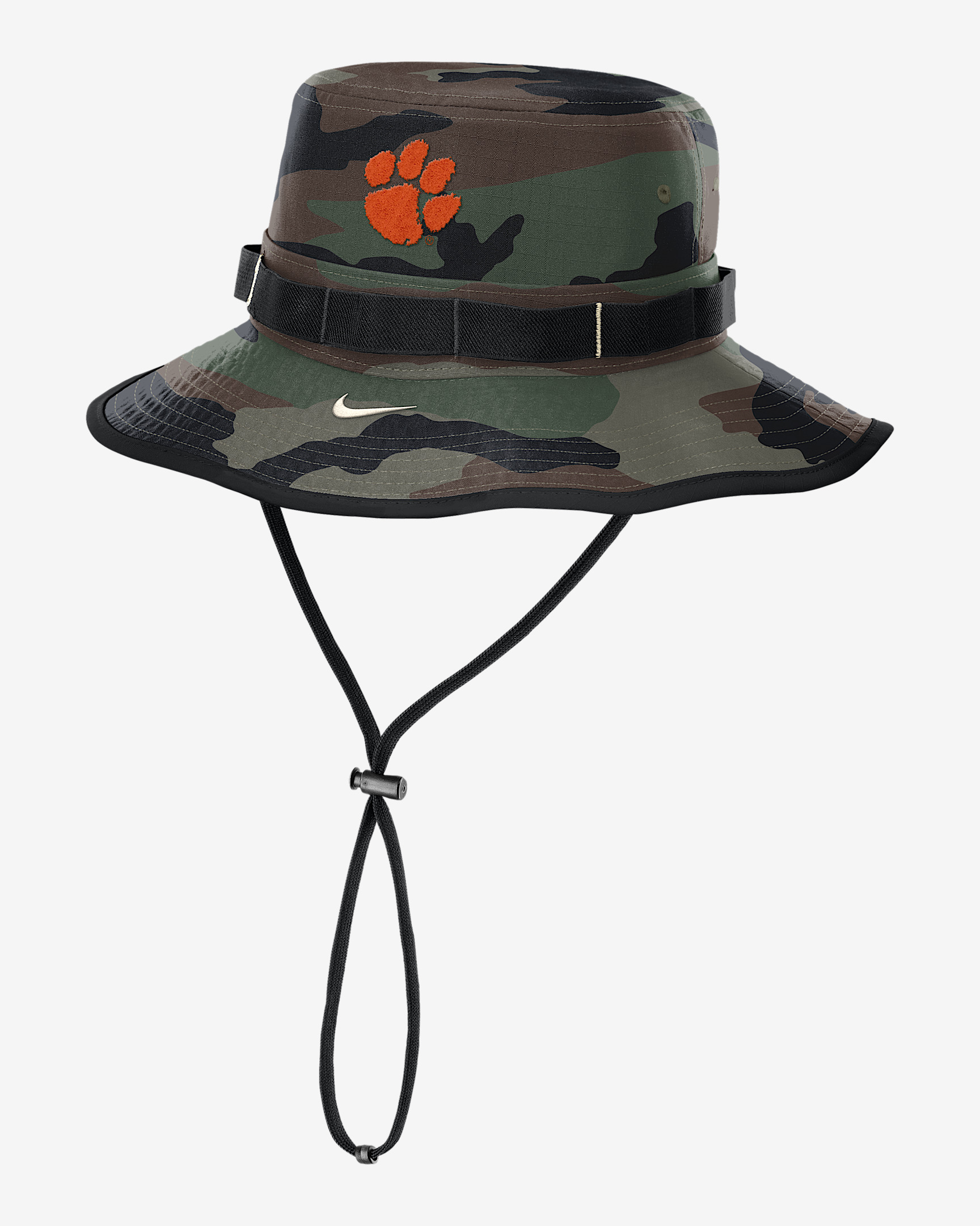 Clemson 2025 Military Appreciation Boonie Men's Nike Dri-FIT College Bucket Hat - 1