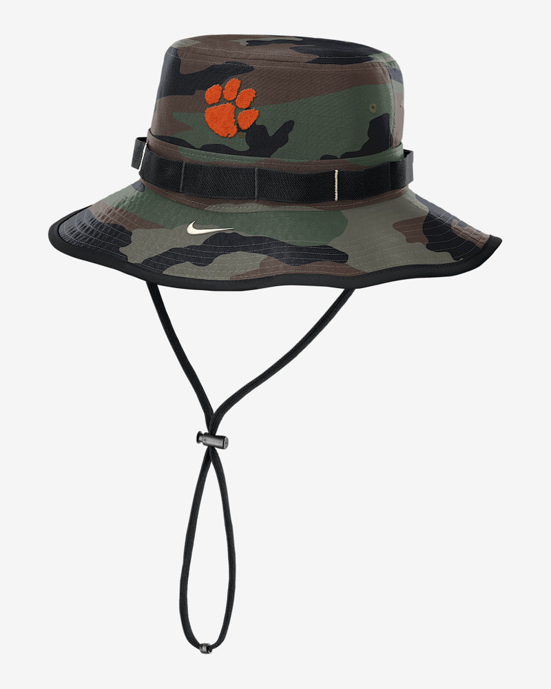 Clemson 2025 Military Appreciation Boonie Men's Nike Dri-FIT College Bucket Hat 1