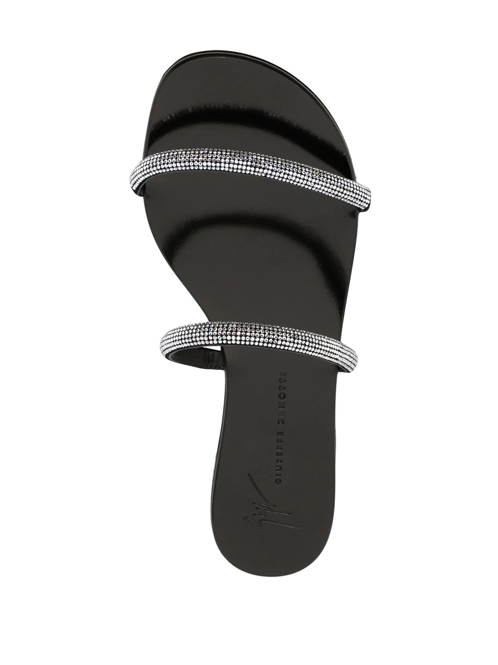 Croisette crystal-embellished sandals - 4