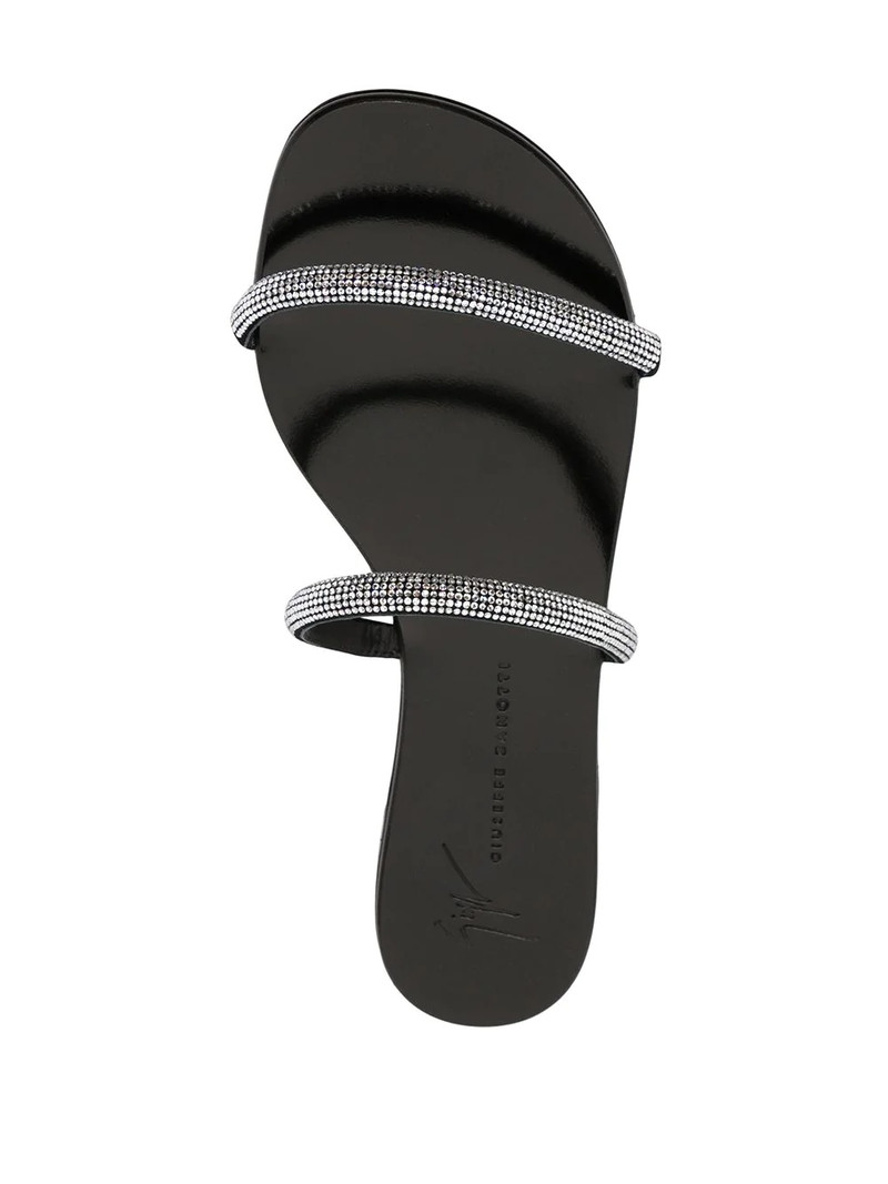 Croisette crystal-embellished sandals 4