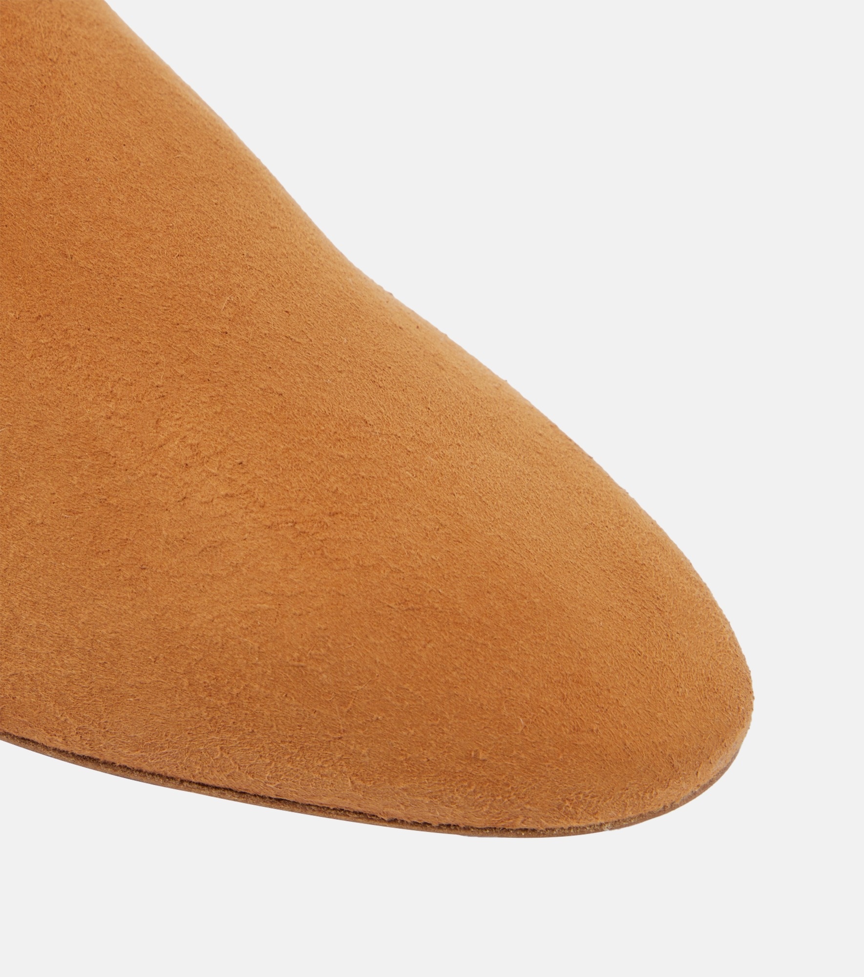 Otto shearling-trimmed suede mules - 6