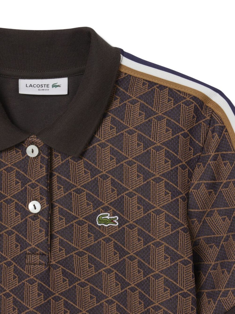geometric-pattern polo top 4