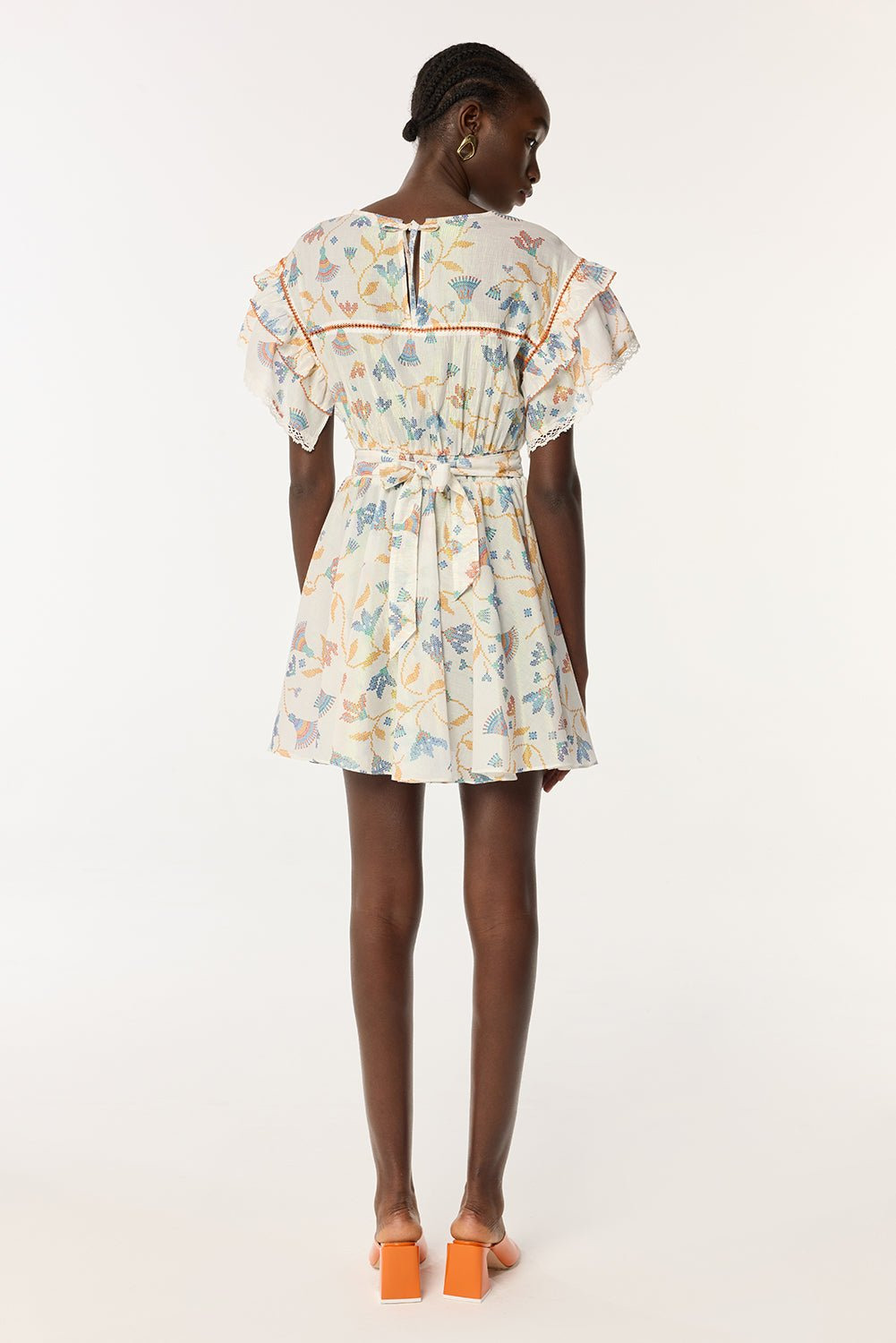 Mini Dress Kora - Blue Ylang Ylang - 2