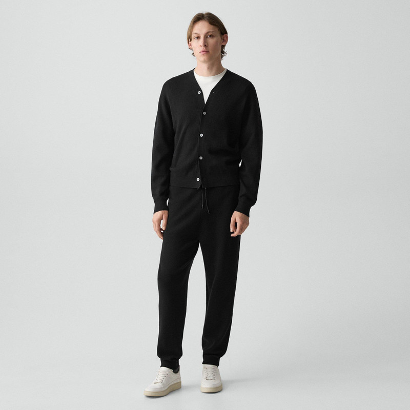 Theory V-Neck Cardigan in Wool Bilen outlook