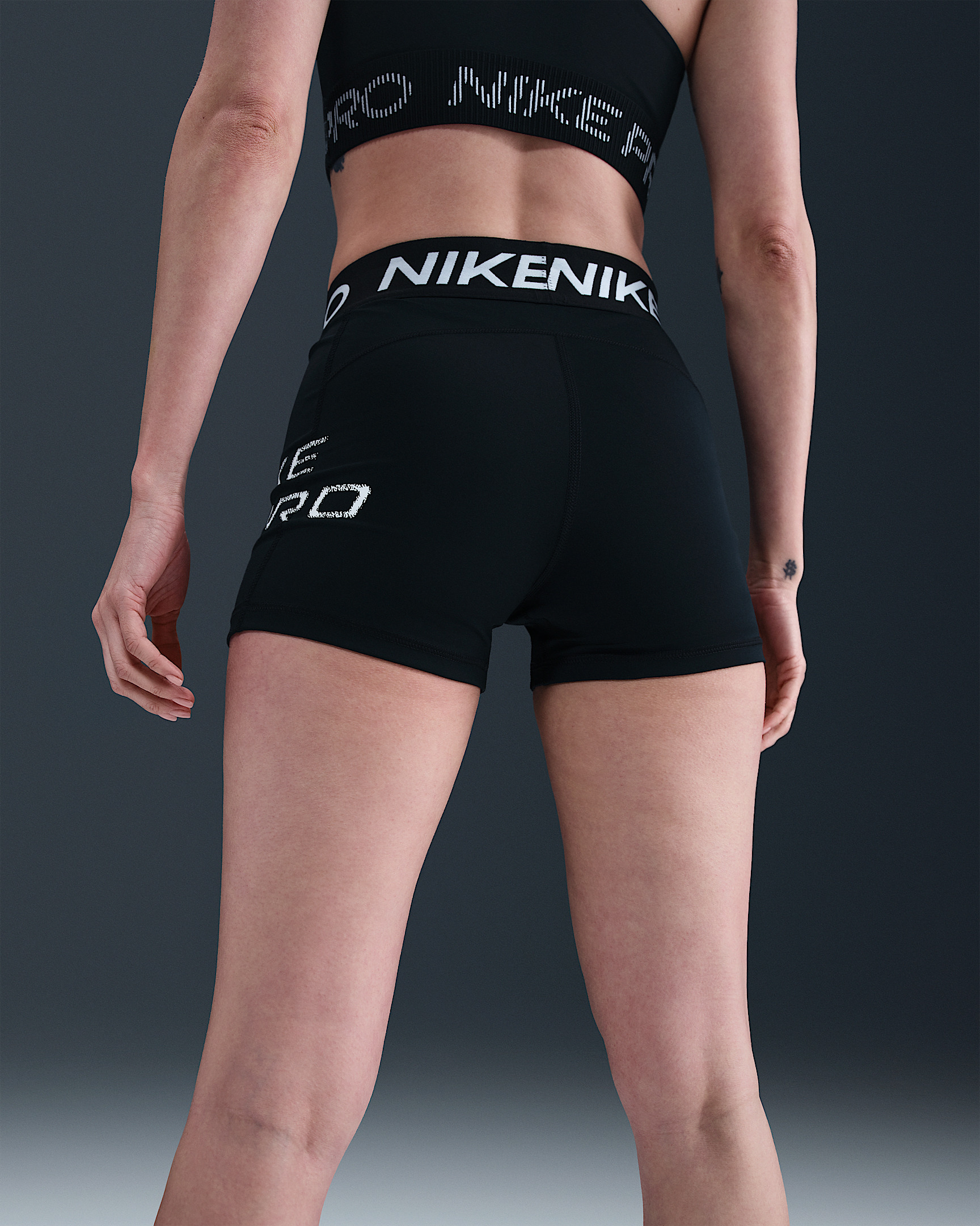 Nike Pro 365 Women's Mid-Rise 3" Shorts - 3