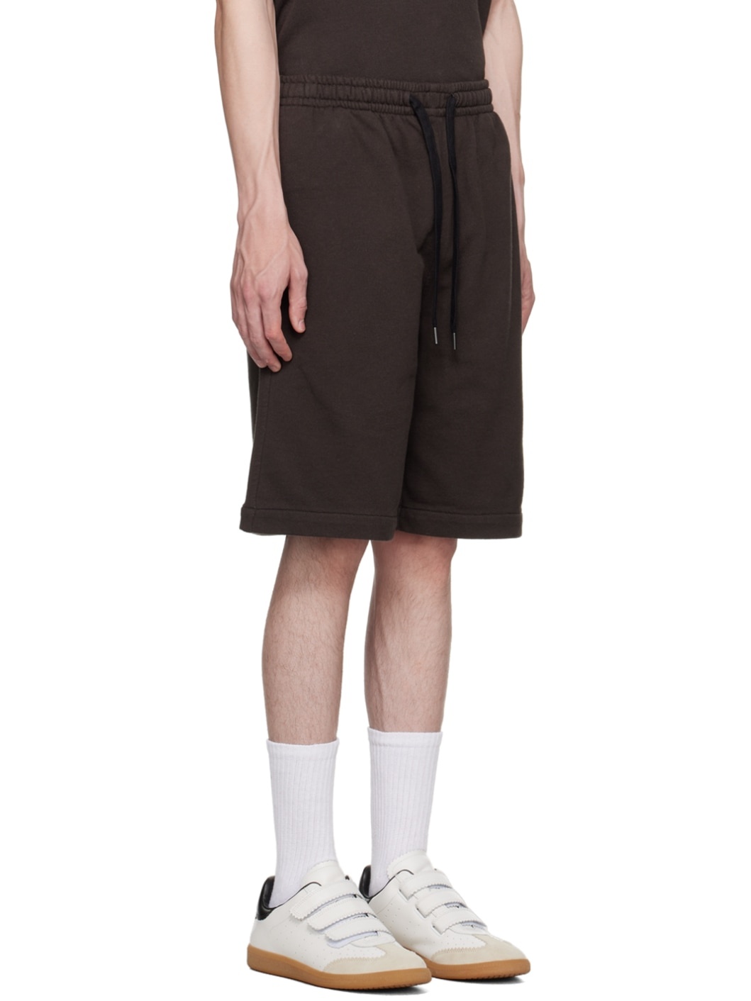 Black Flocked Shorts - 2