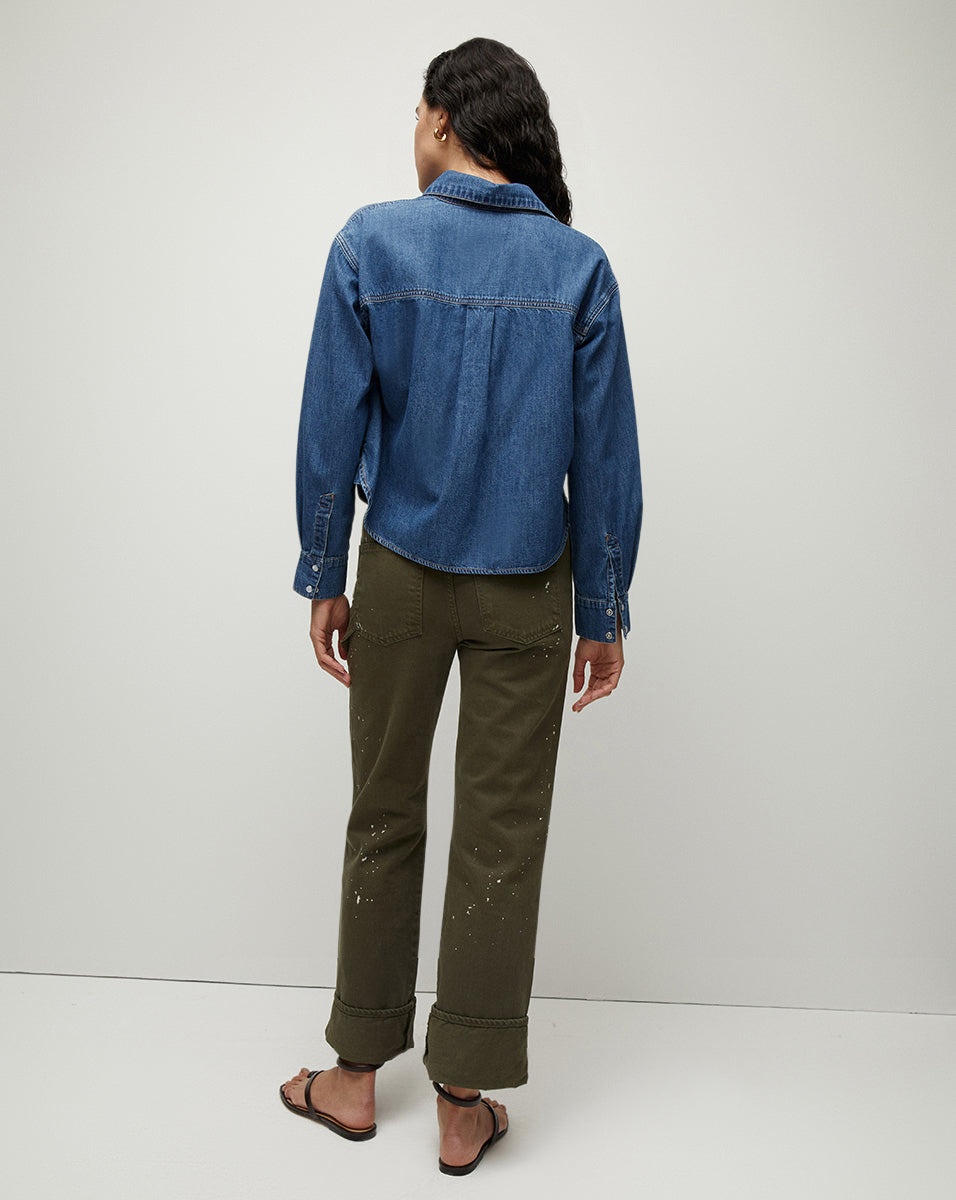 AVOLA CHAMBRAY SHIRT - 6