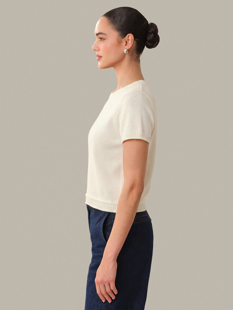 525 america Fiona: Classic Cotton Short Sleeve Tee outlook