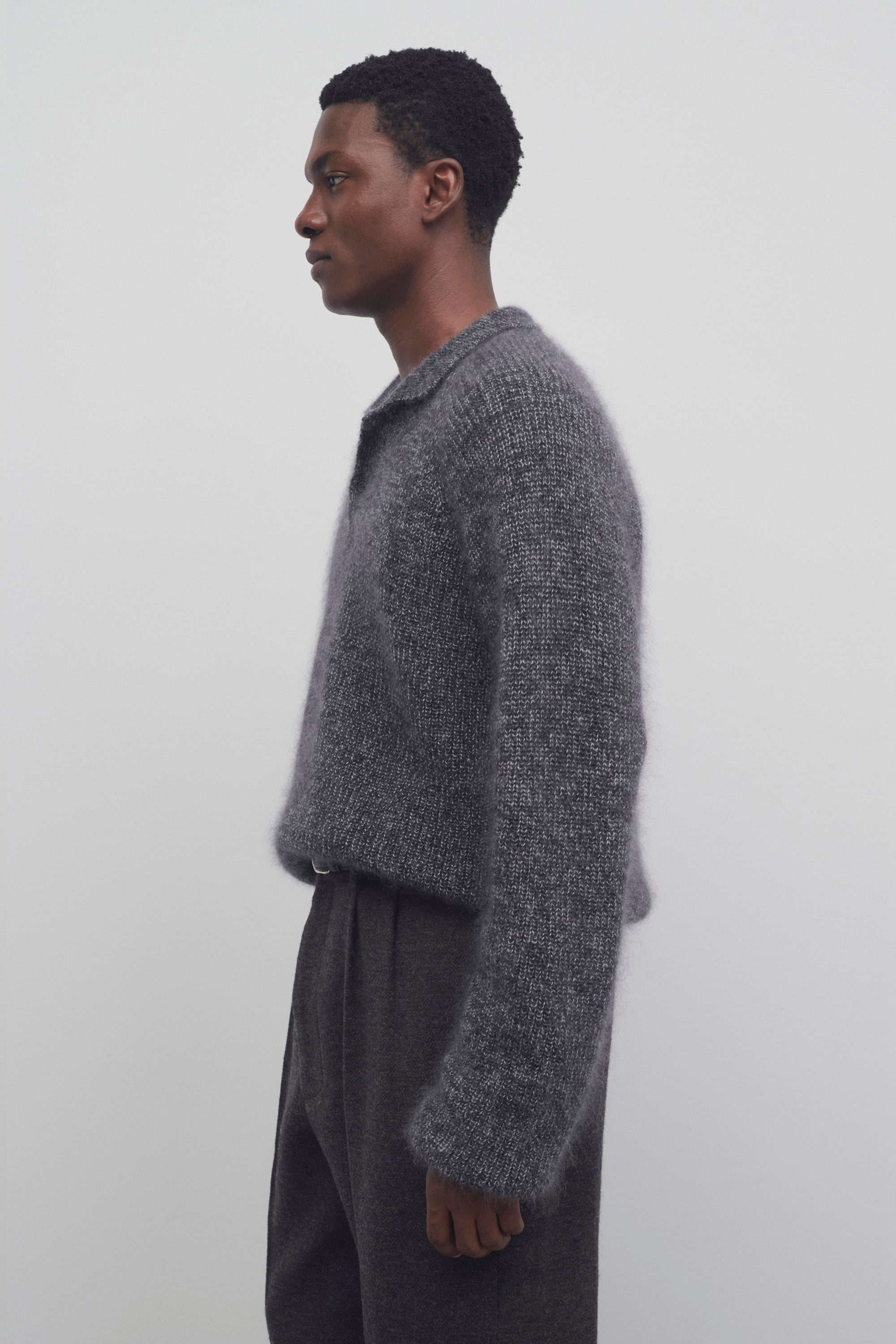 Jora Polo in Mohair and Silk - 4