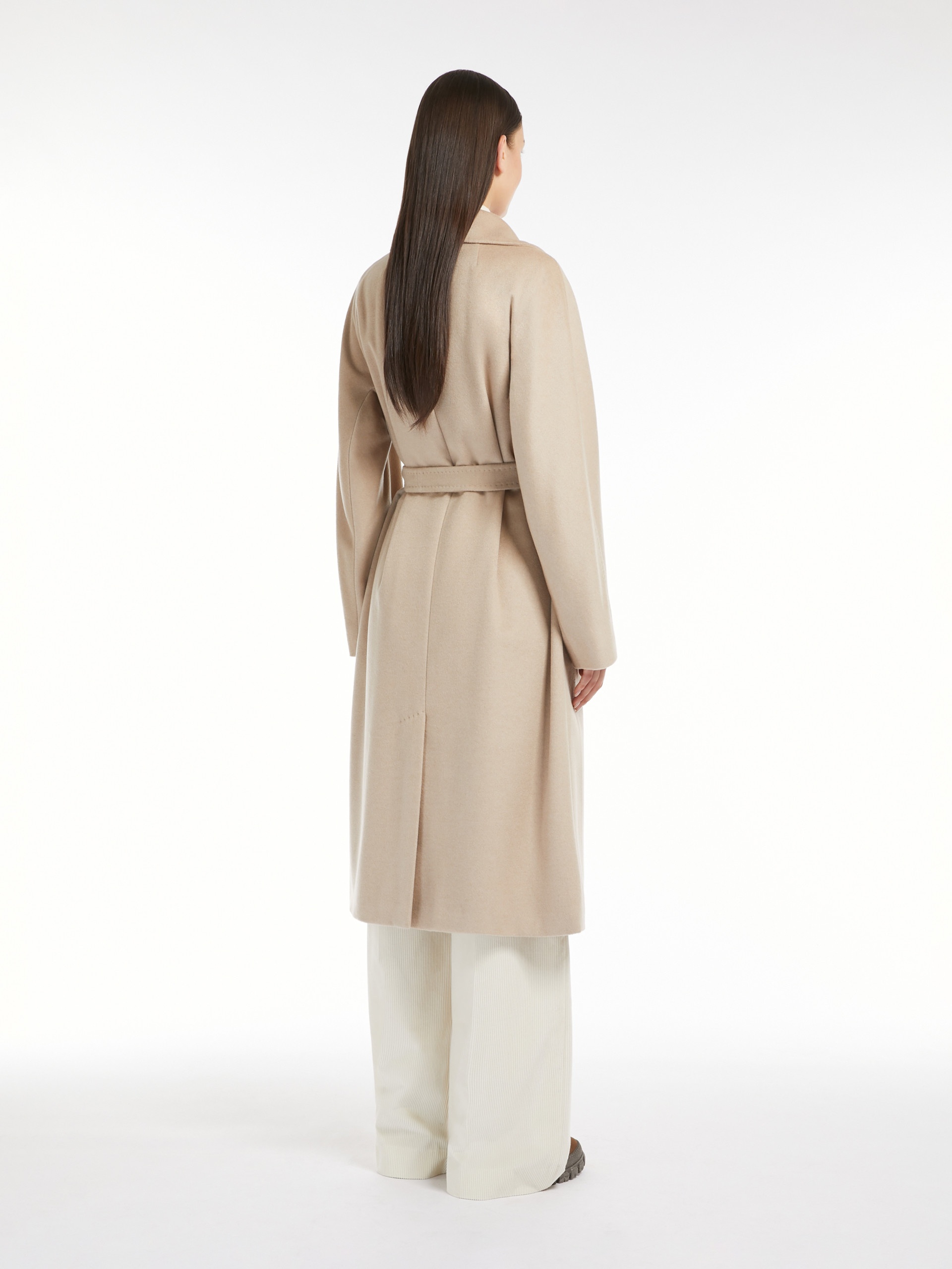 CASCIA Belted cashmere coat - 4