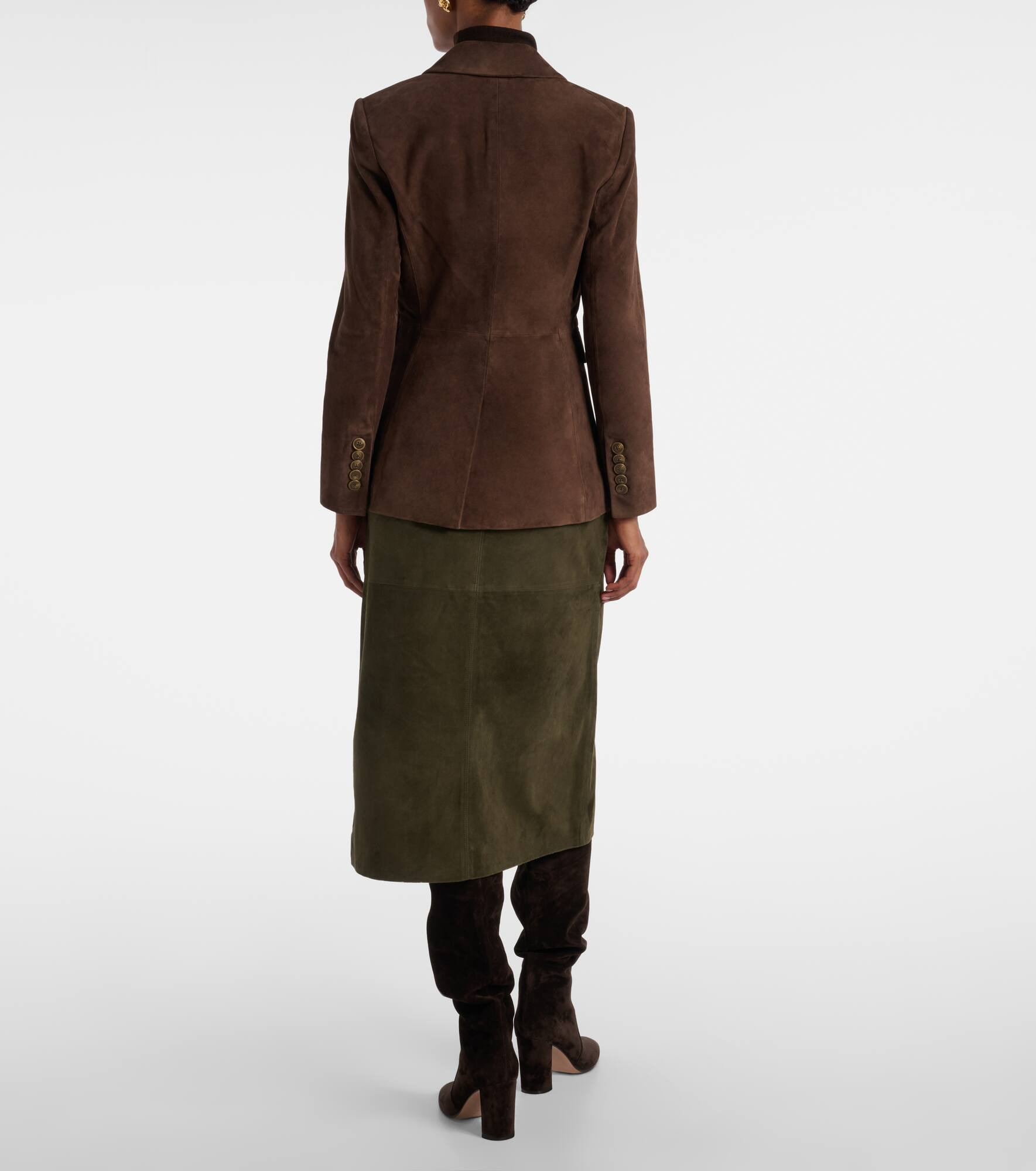 Duane suede blazer - 3
