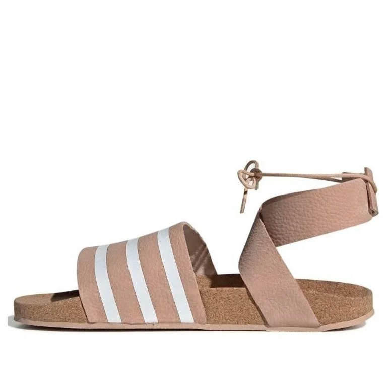 (WMNS) adidas Adilette Ankle Wrap 'Pink' EG3855 - 1