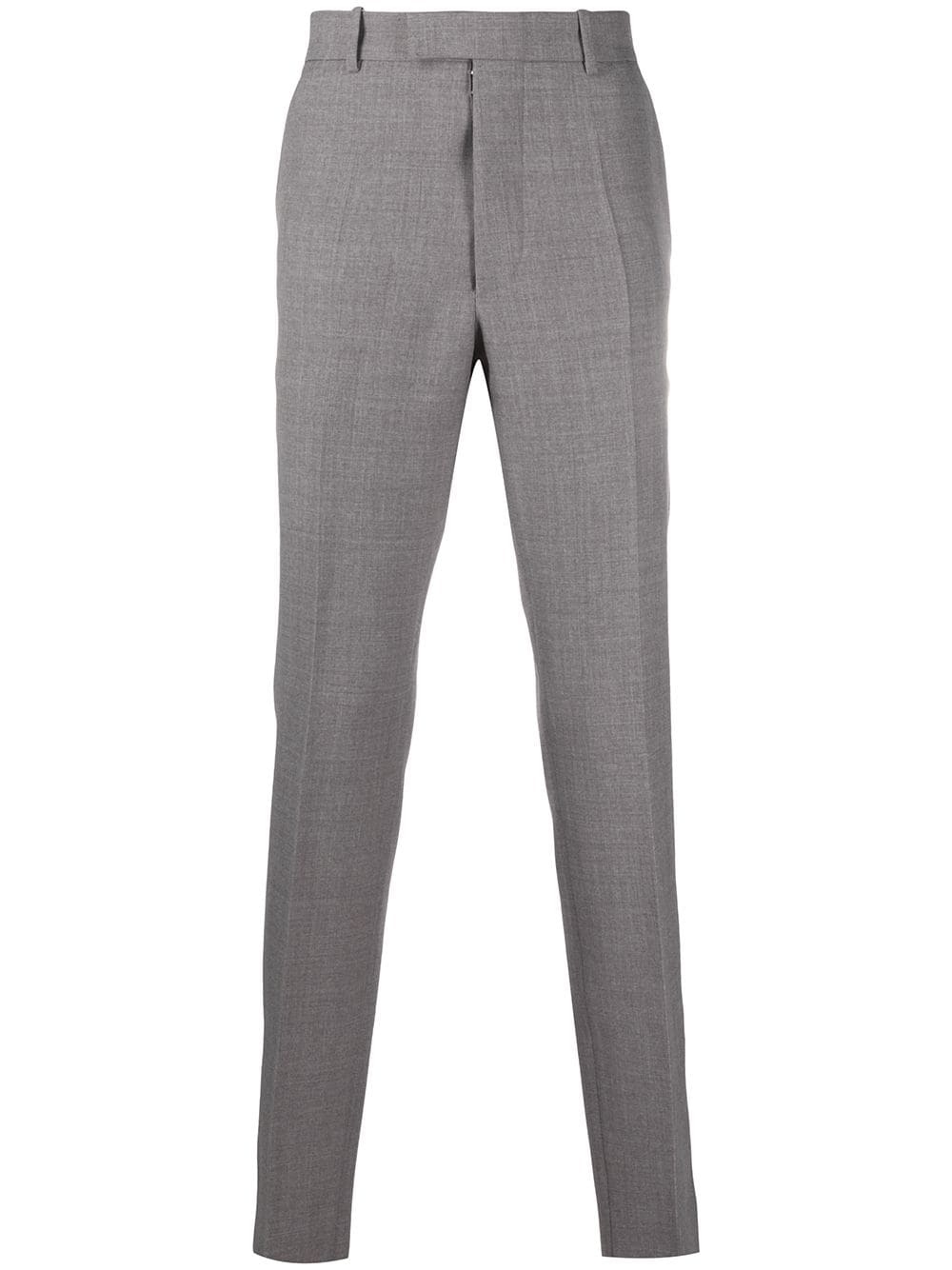 slim-fit tailored trousers  - 1