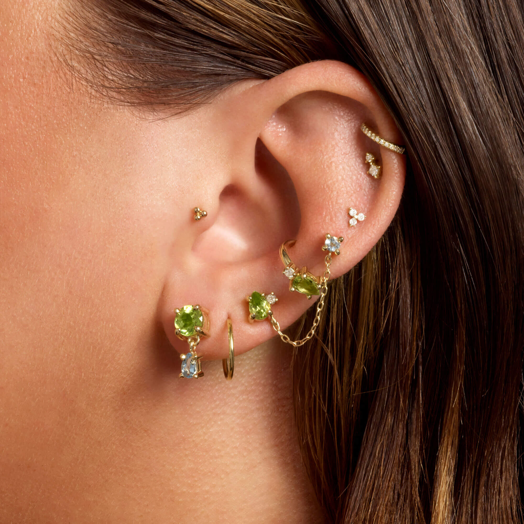 Seagrass At Twilight Ear Cuff - 6