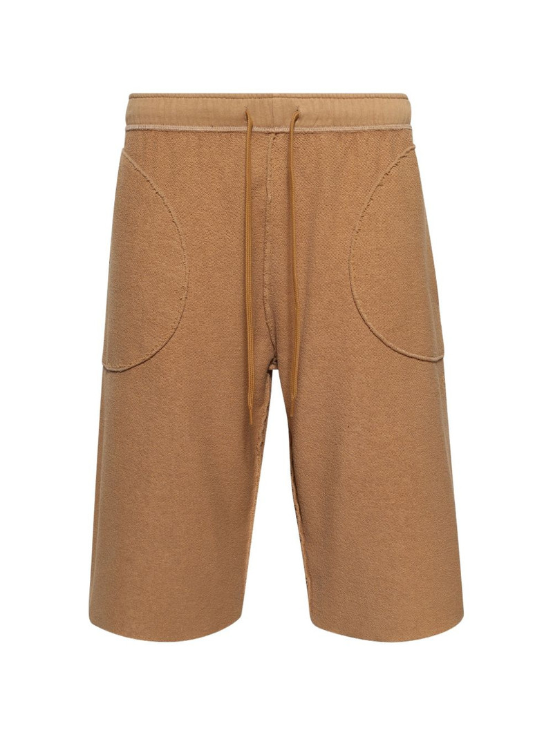 drawstring patch shorts 1
