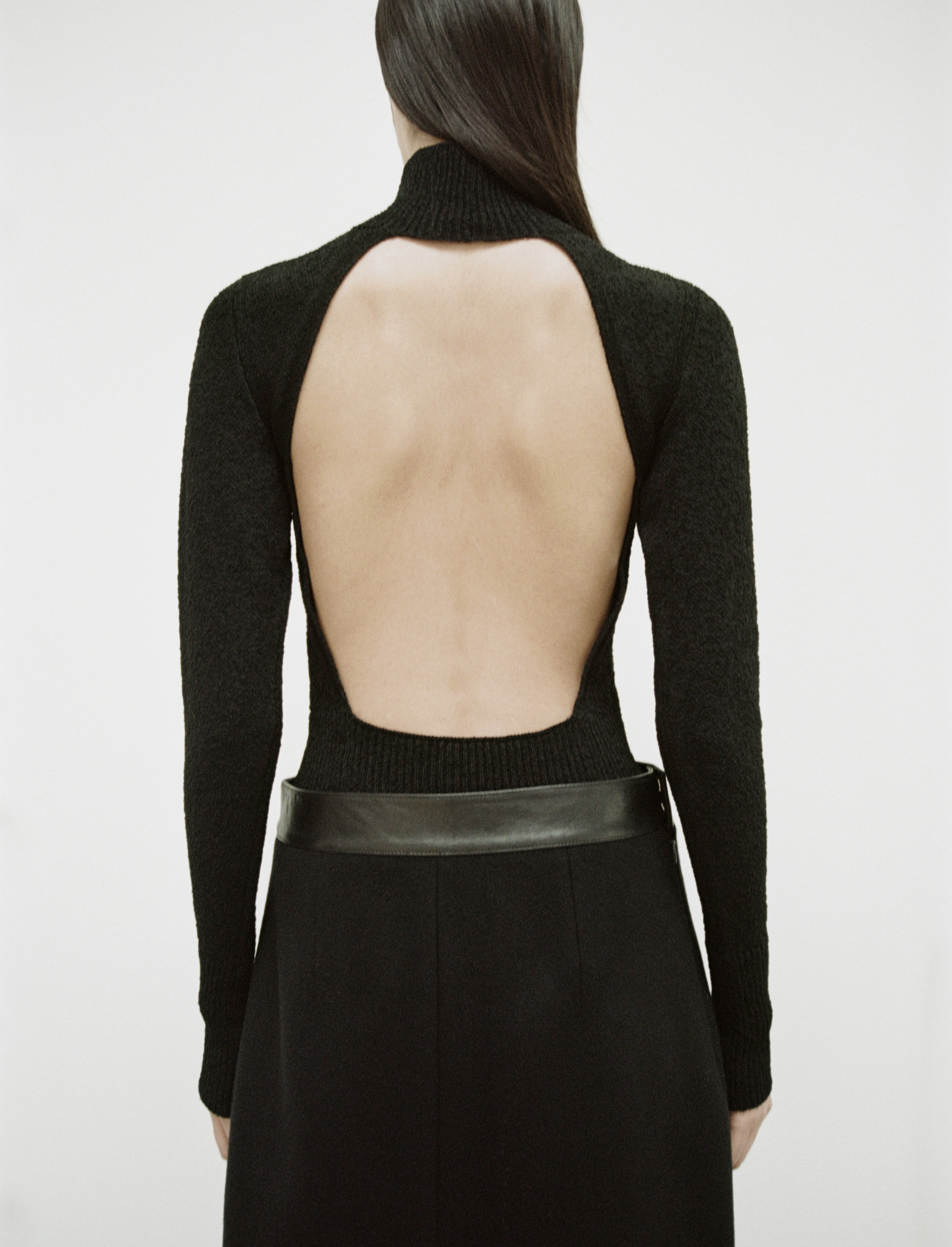Claude Sweater in Viscose Boucle - 2